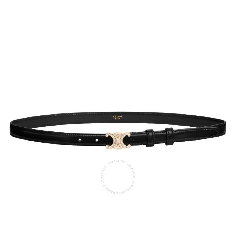 CELINE Celine Triomphe Leather Belt | jomashop | REVERSIBLE