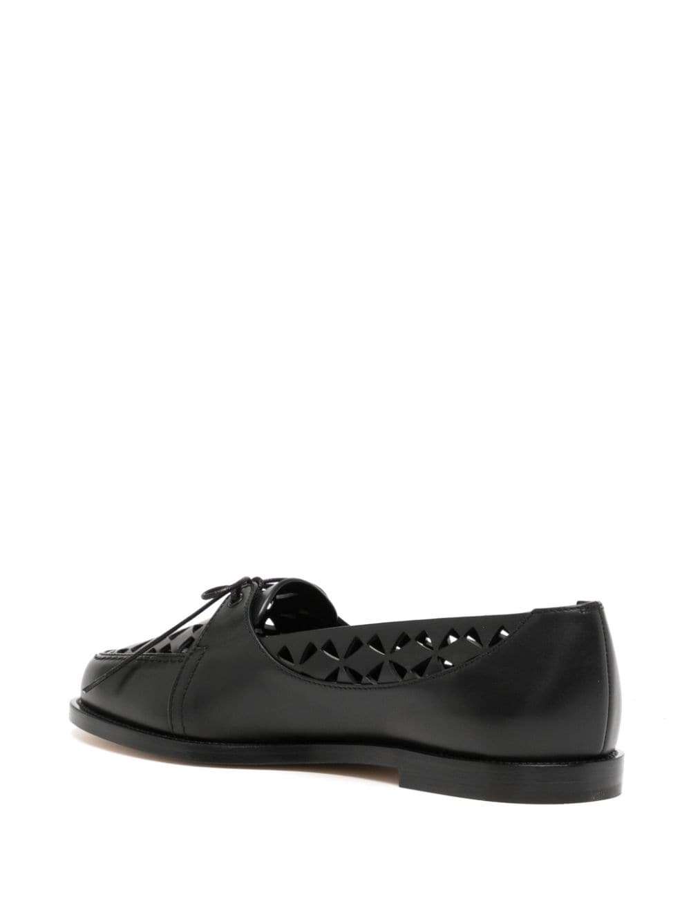 Delirium cut-out leather loafers - 3