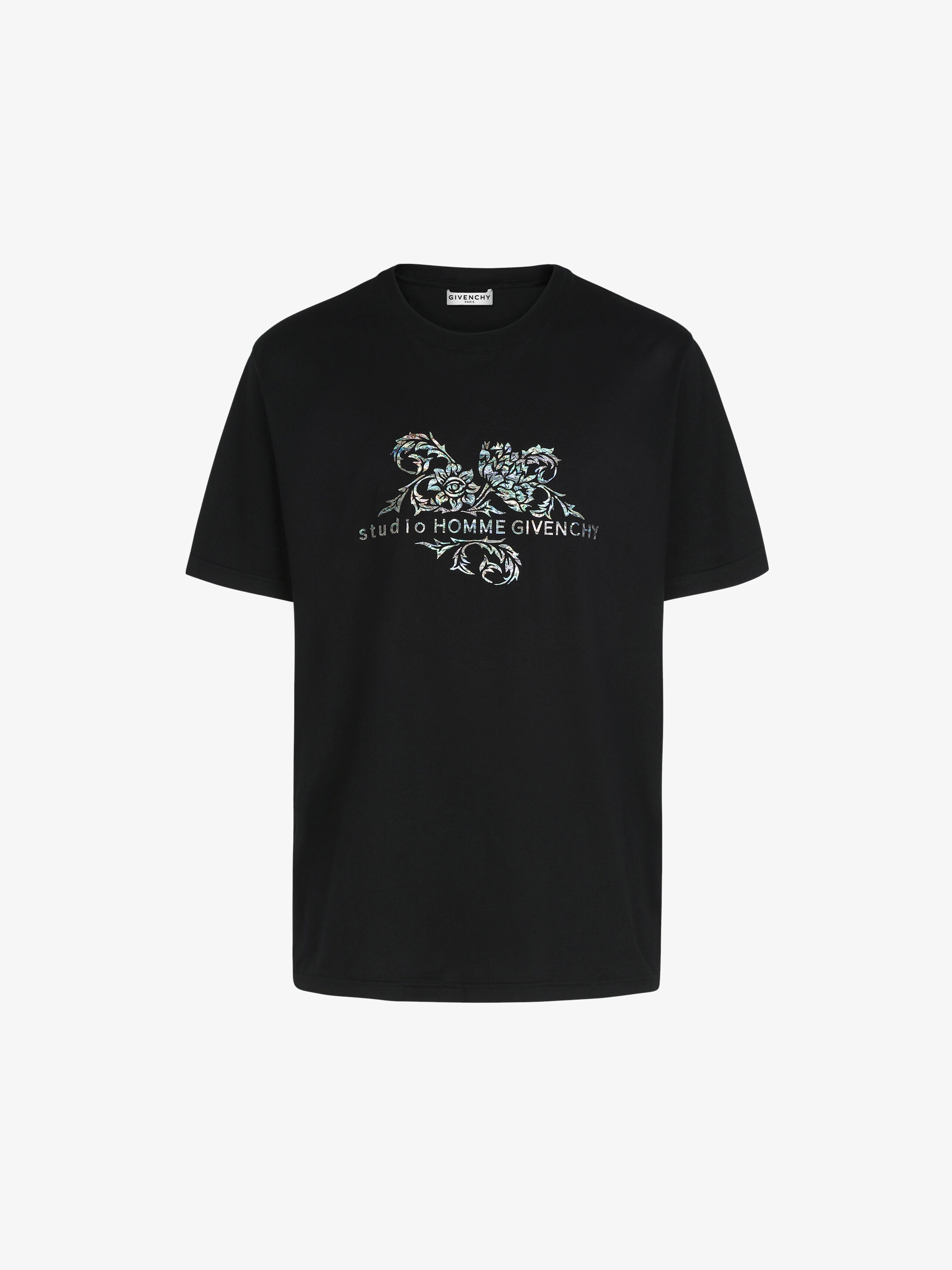 Studio Homme t-shirt with floral pattern - 1