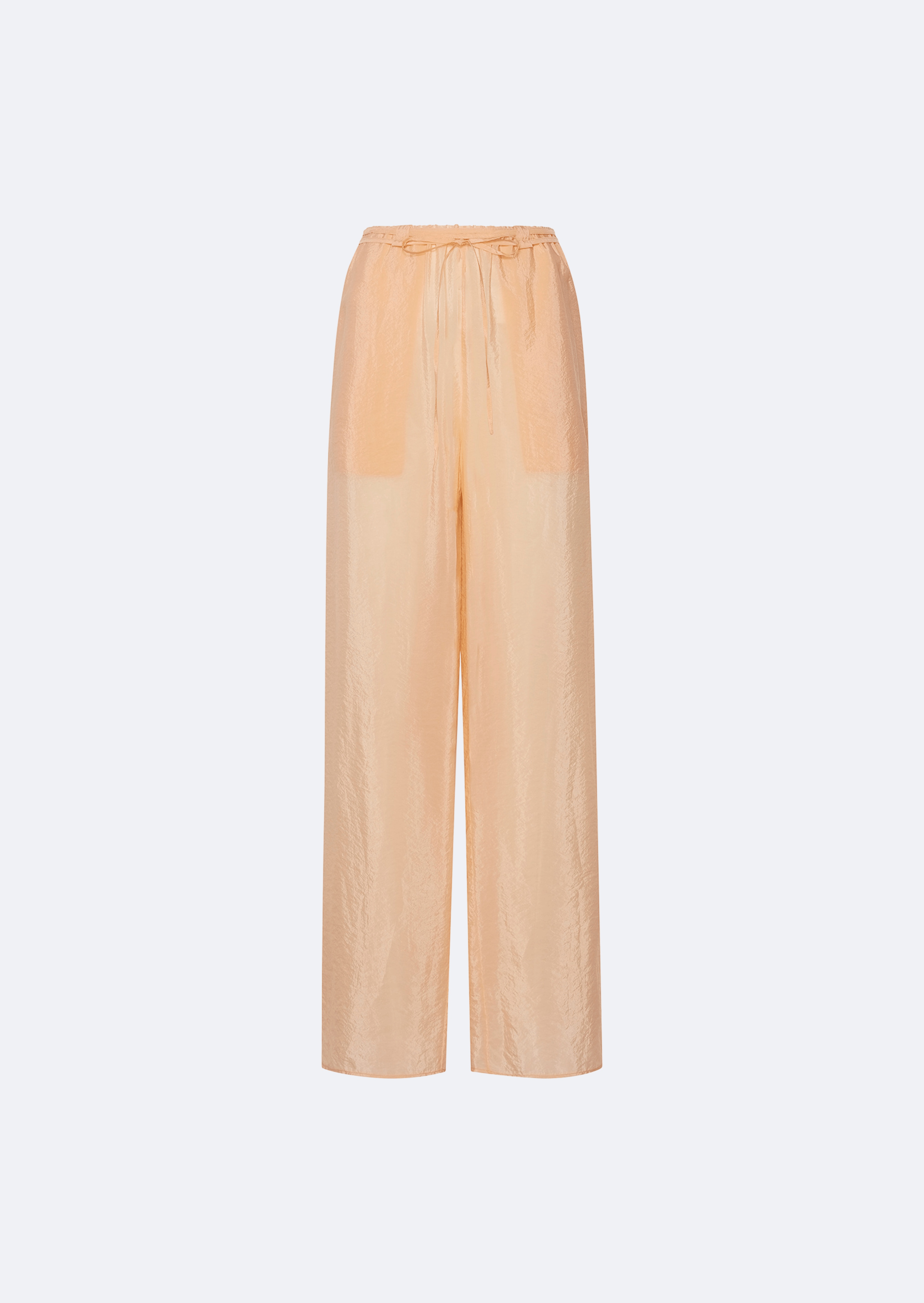 Sheer Cupro Drawstring Pant - 1