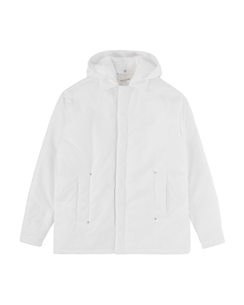 HOODED NYLON JACKET - 2