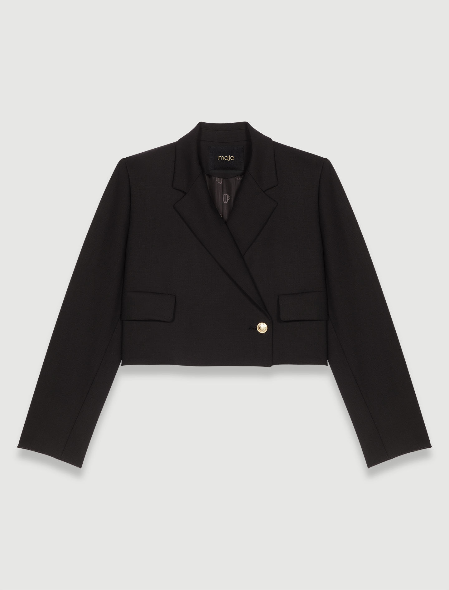 Straight-fit suit jacket - 1