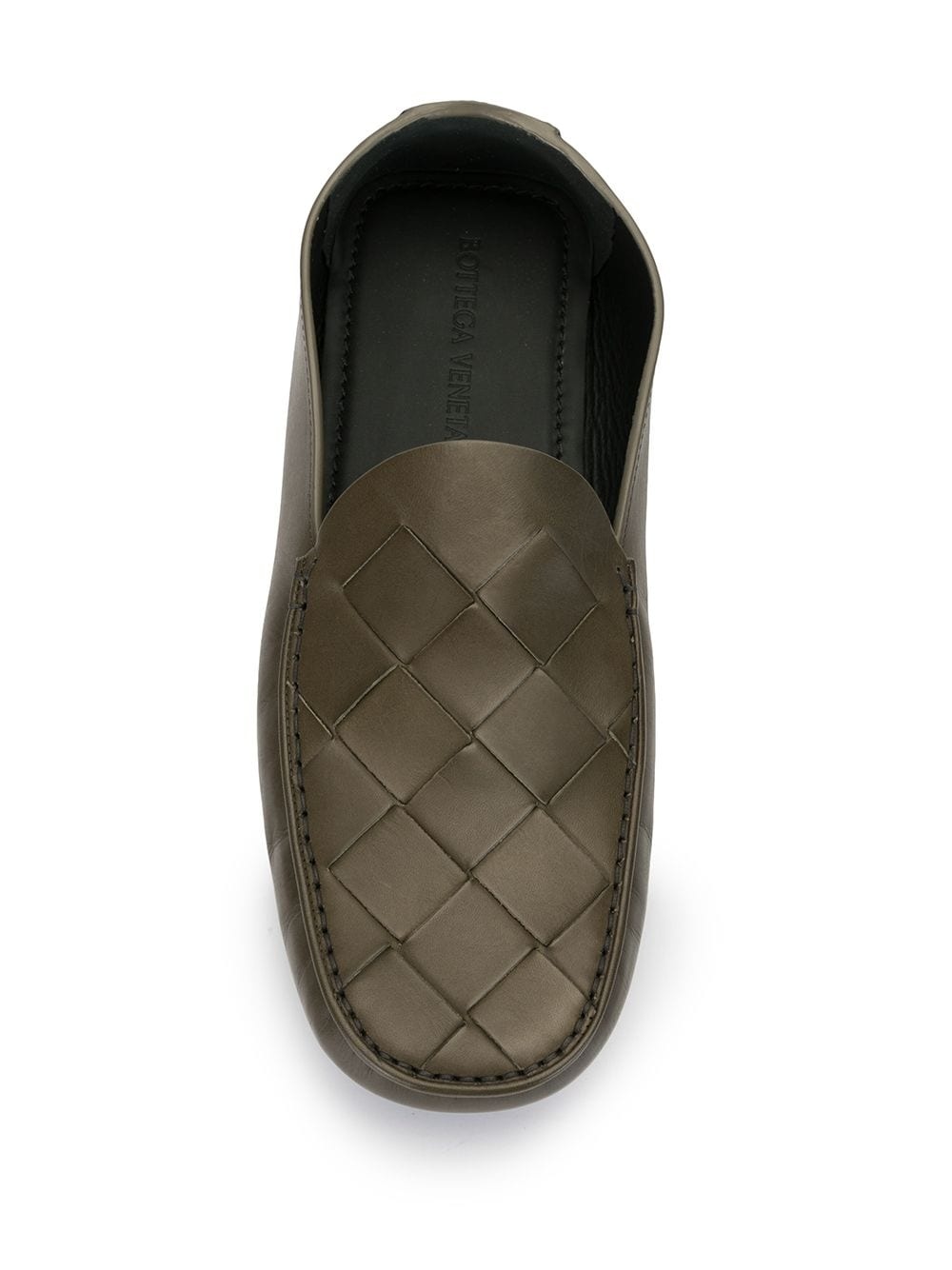 maxi intreccio weave driving shoe - 4