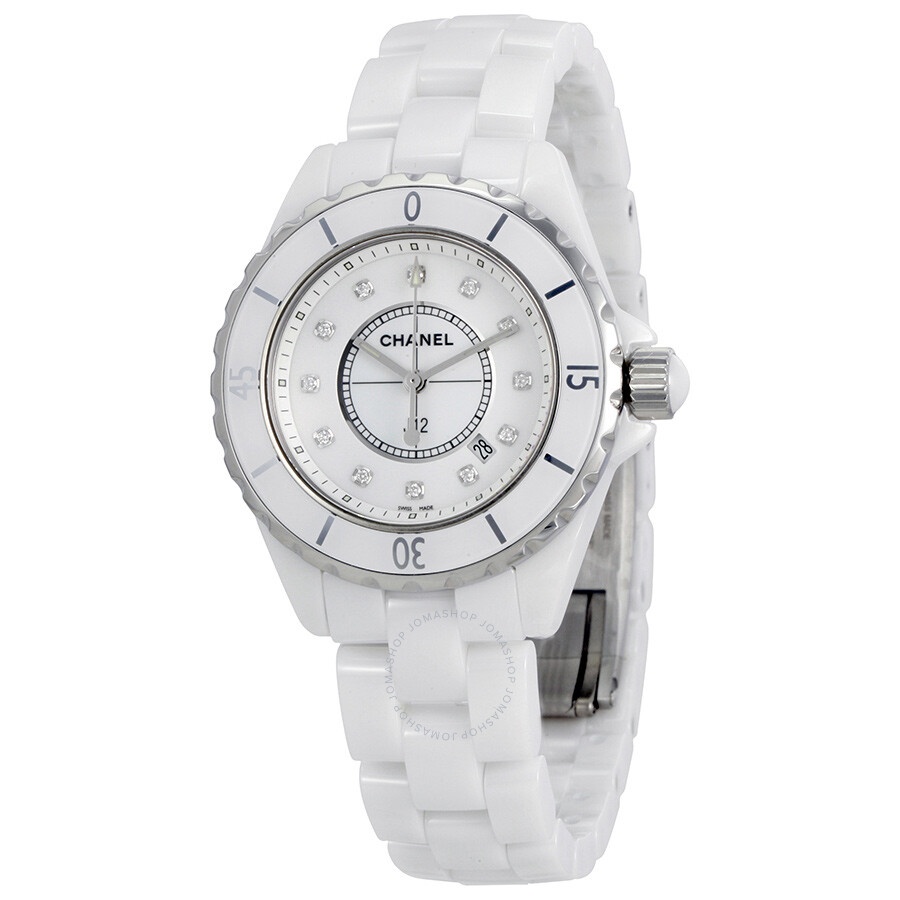 Chanel H1628 J12 Diamonds Ladies Watch - 1
