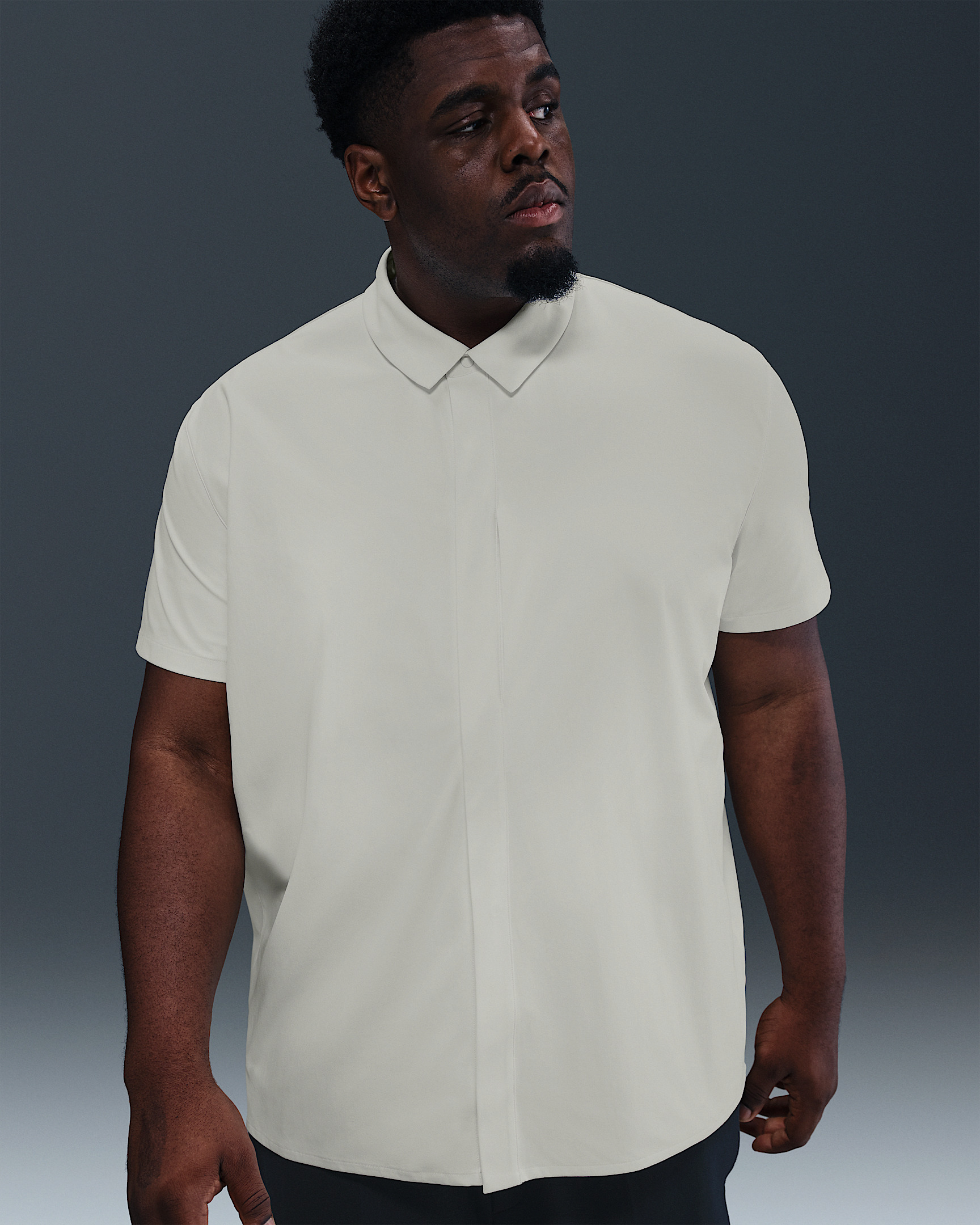 Nike 24.7 PerfectStretch Men's Dri-FIT Short-Sleeve Snap-Down Top - 6