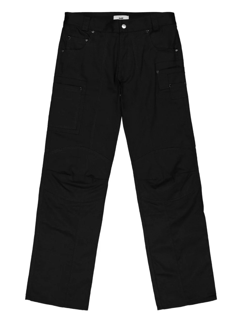 knee-patch cargo trousers - 1