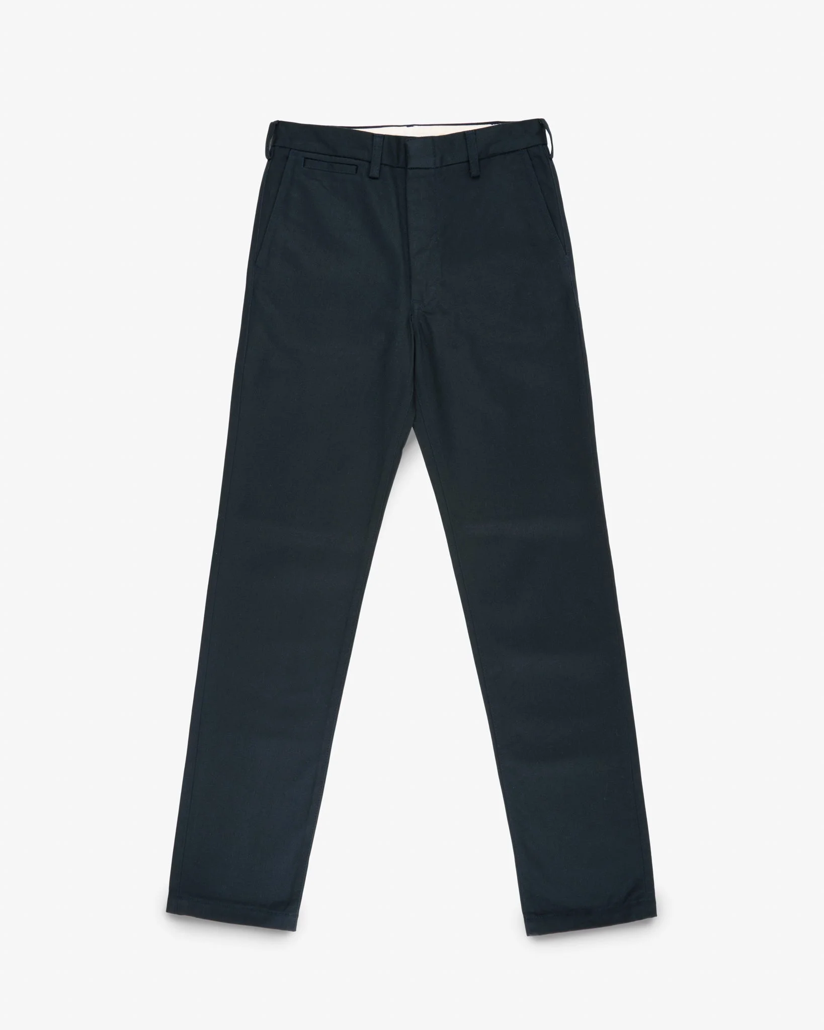 IH-730-NAV 12OZ HEAVY COTTON REGULAR FIT CHINOS - NAVY - 1