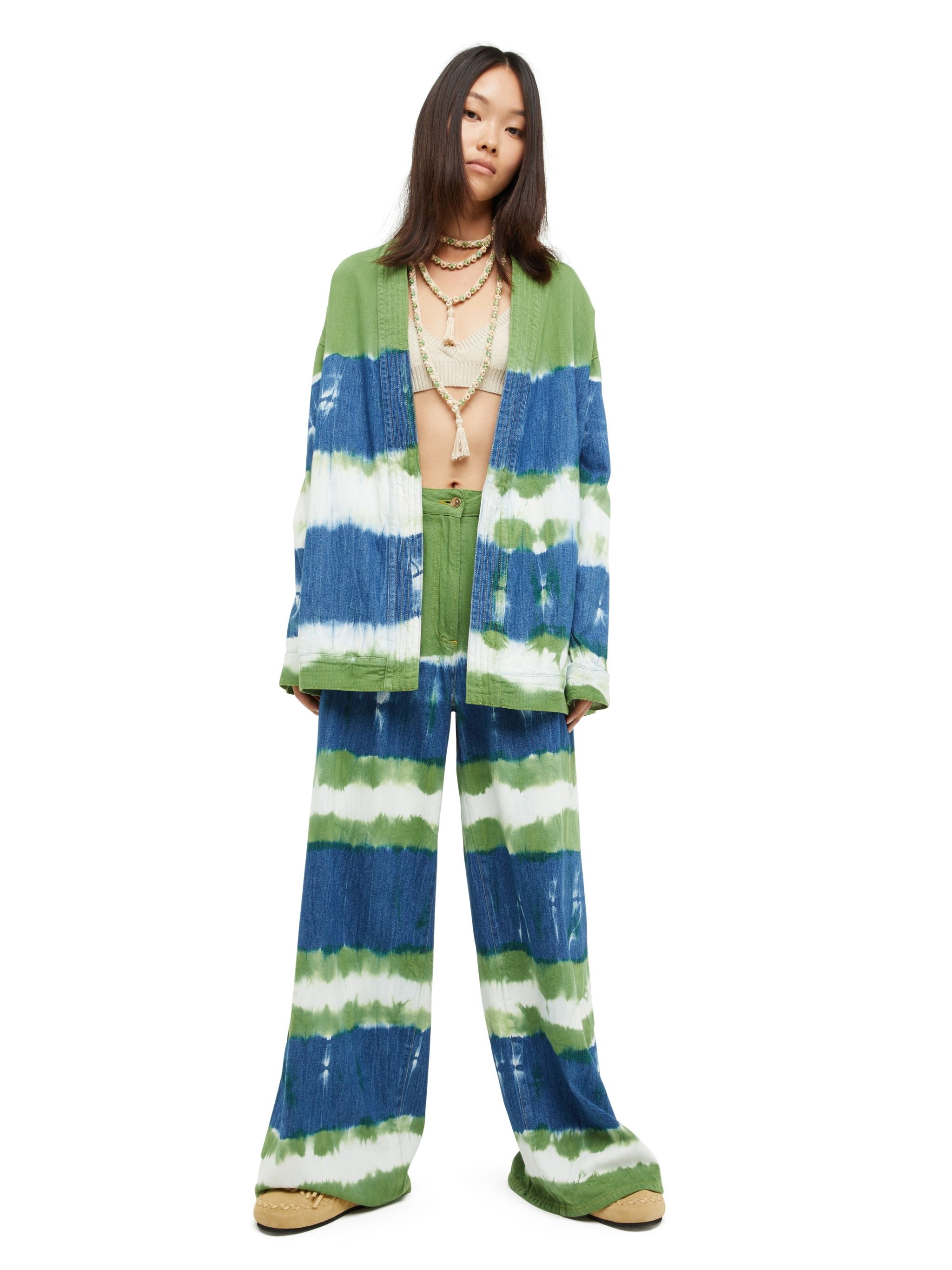 Magic Journey Denim Kimono - 3