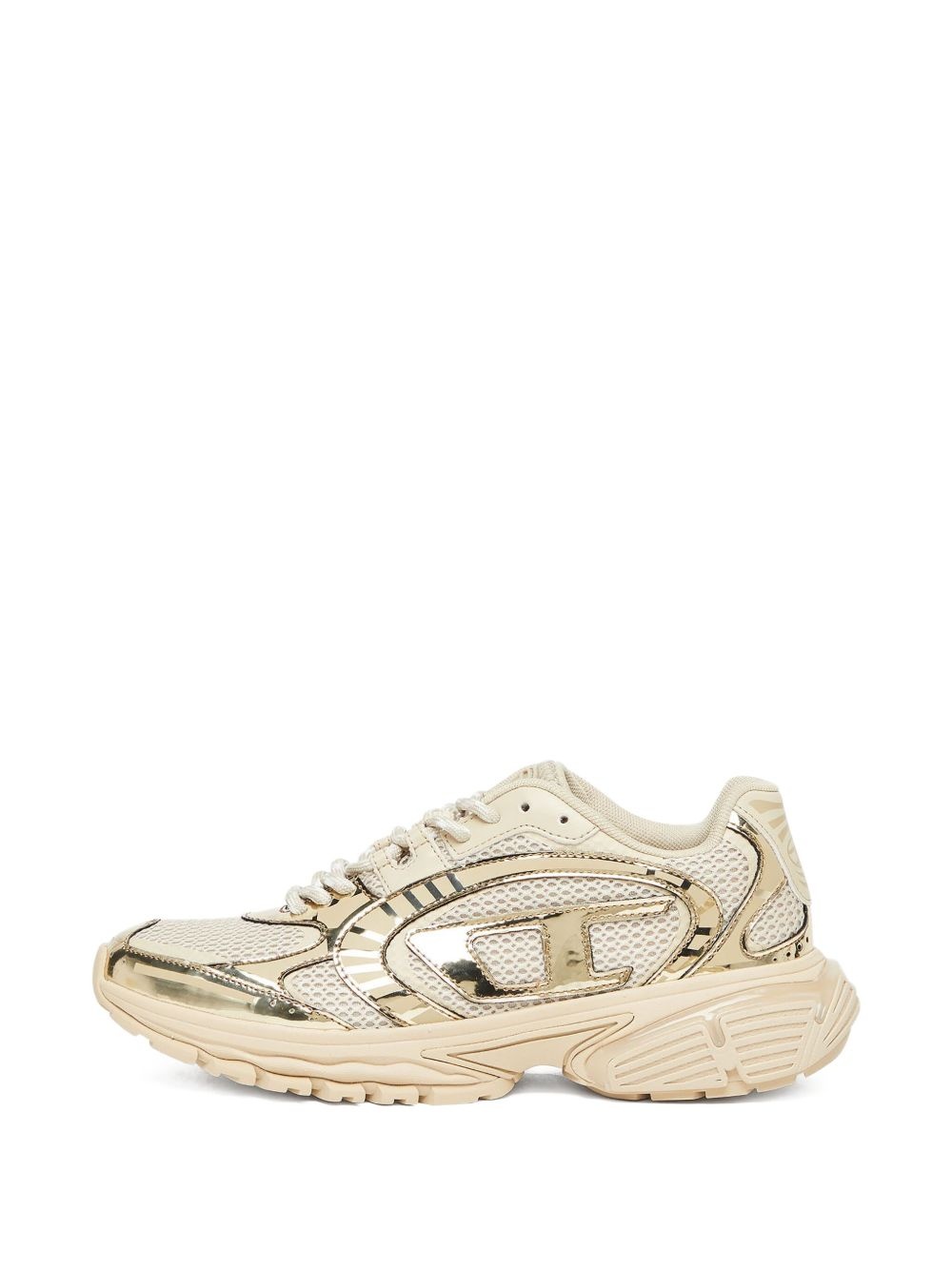 panelled sneakers - 5