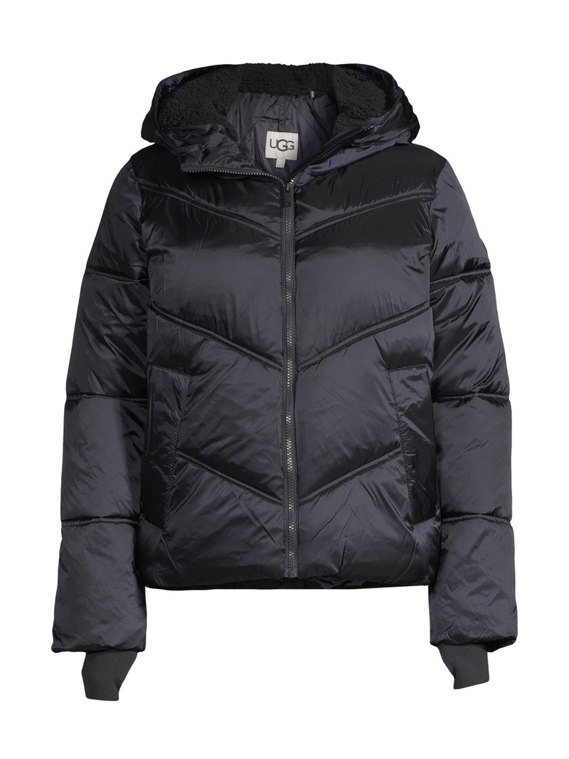 Women's Ronney Hooded Puffer Jacket - Tar 1