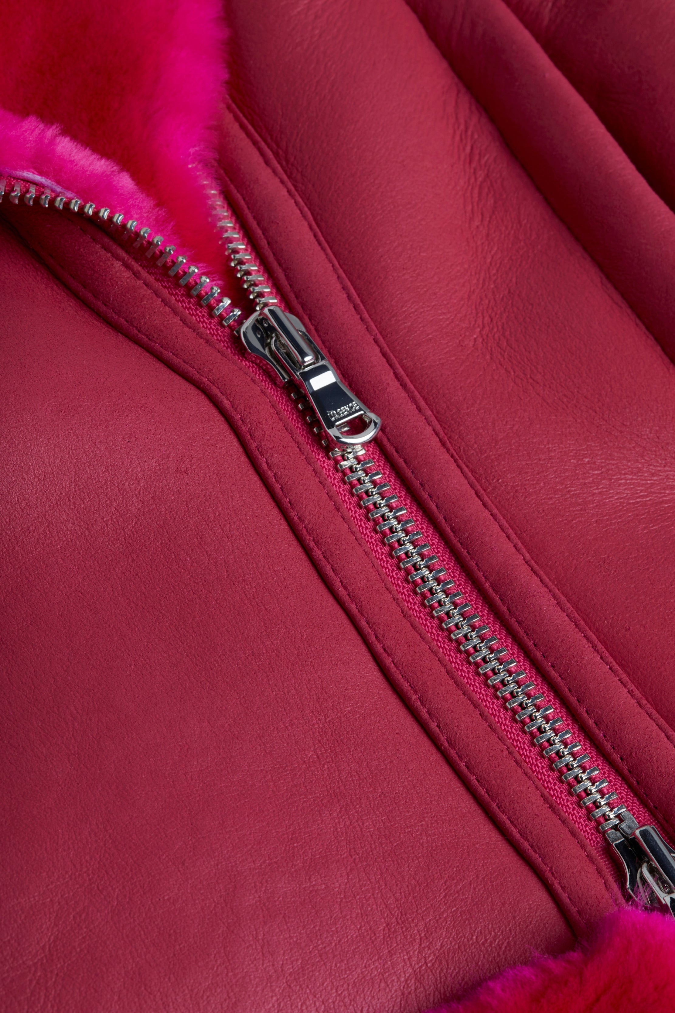 Niri Shearling Leather Jacket - 5