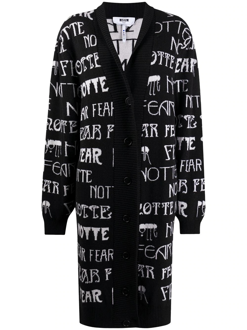 words long cardigan - 1