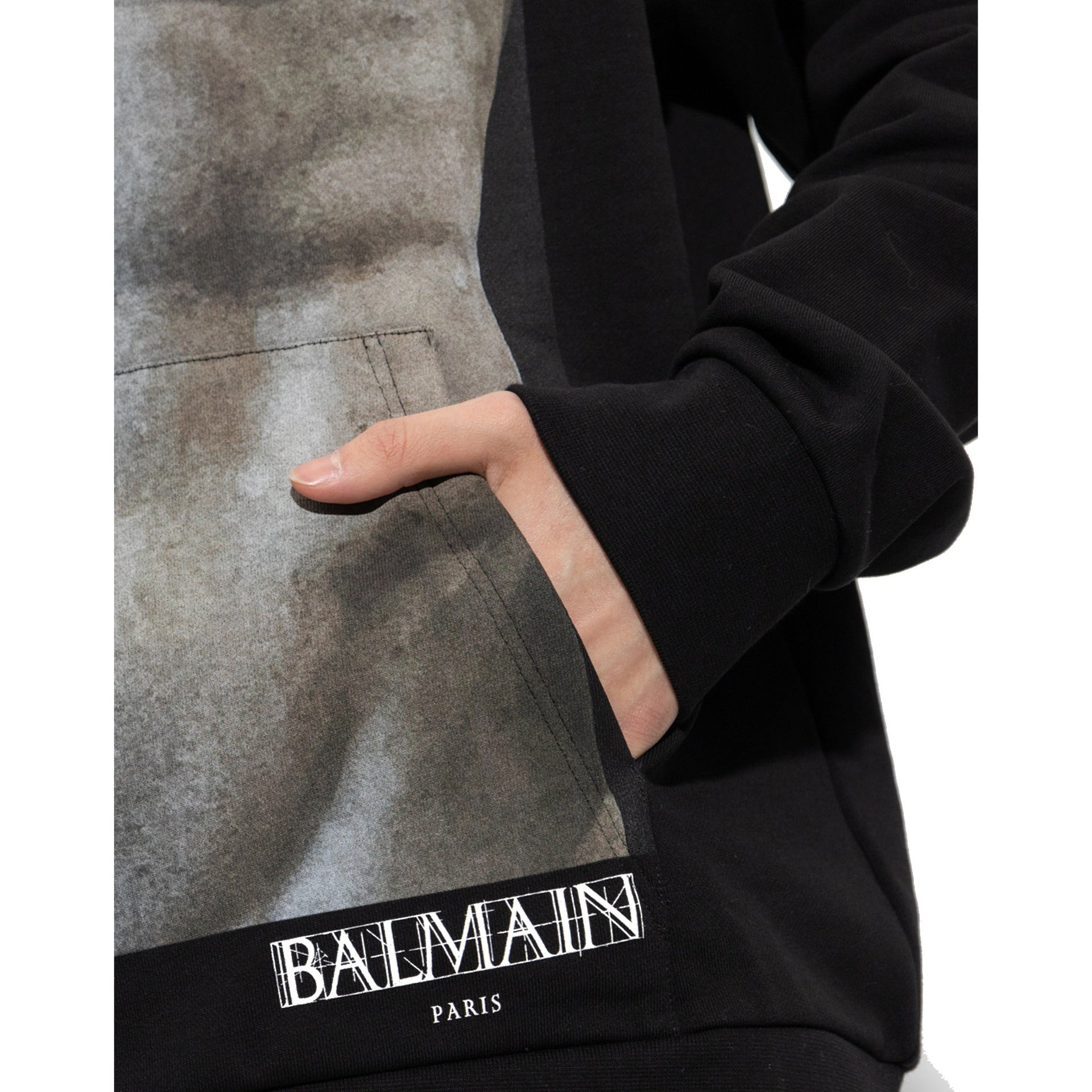 Balmain Cotton Hoodie Sweatshirt Men - 4