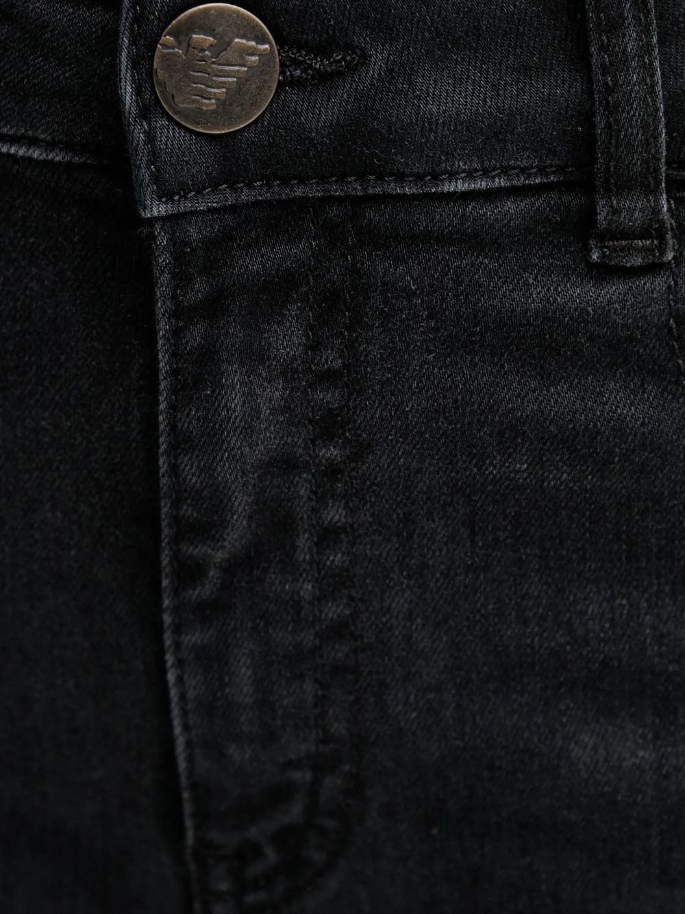 logo-embroidered flared jeans - 4