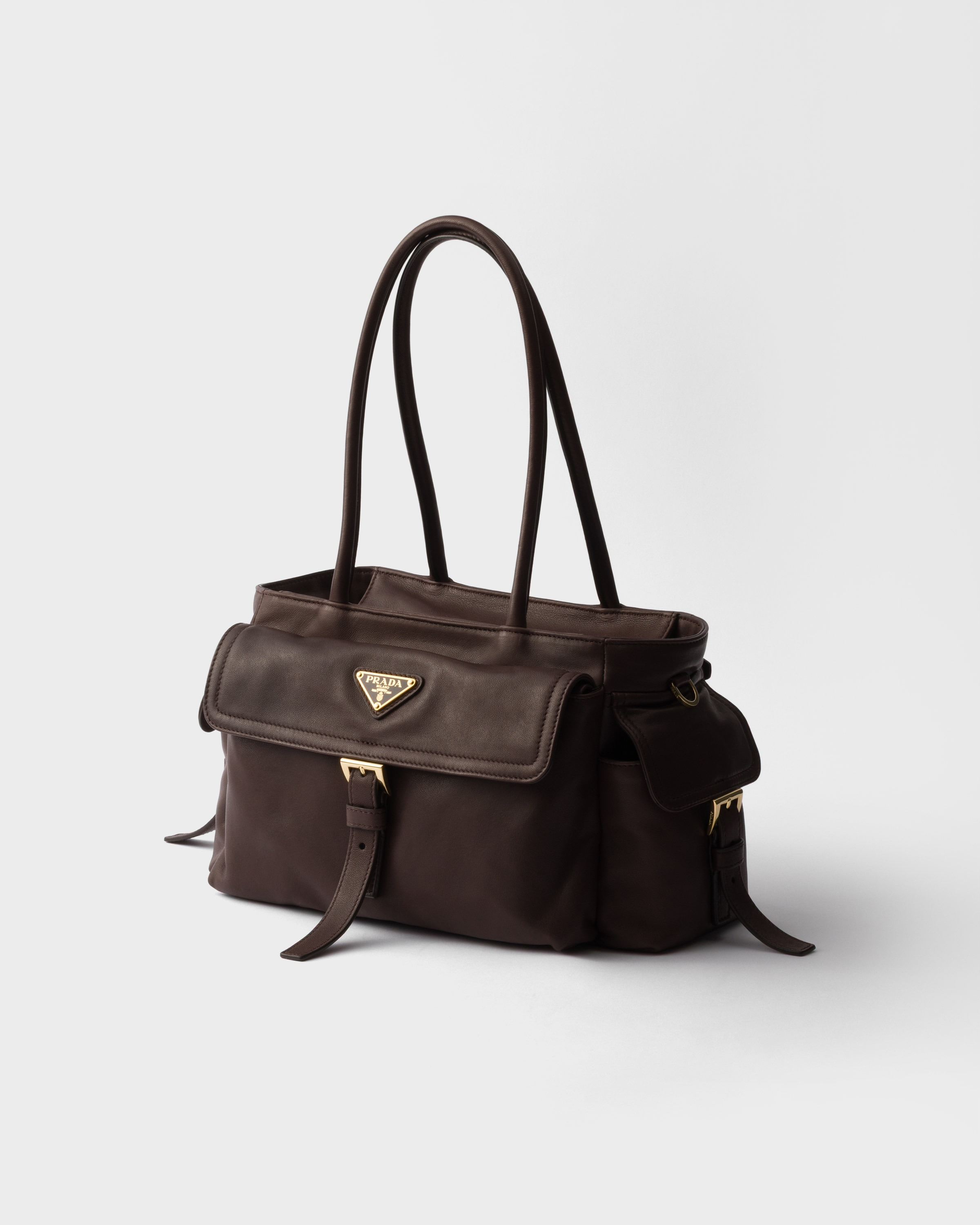 Medium Prada Explore nappa leather tote bag - 3