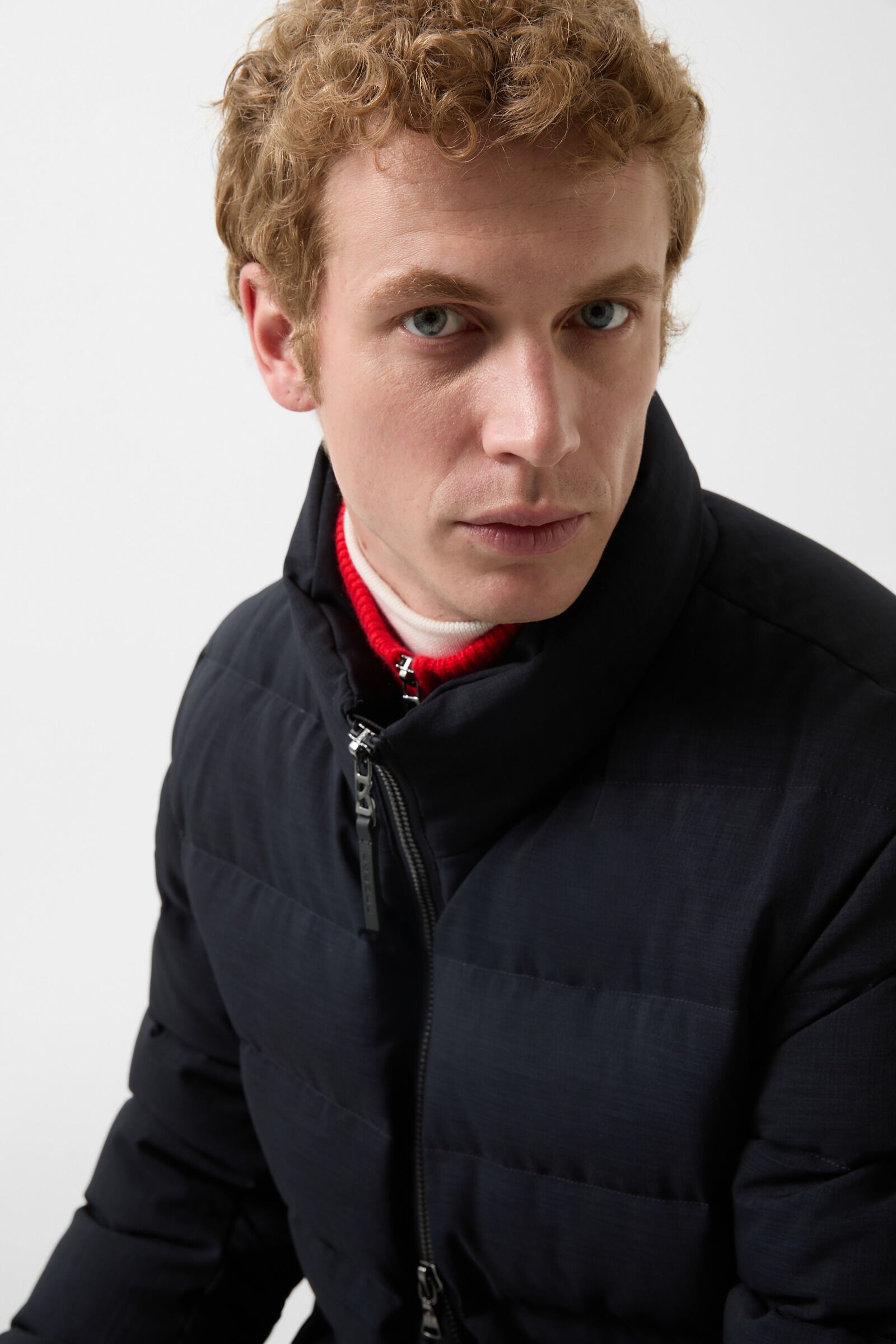 Hugh Down jacket in Navy blue - 5