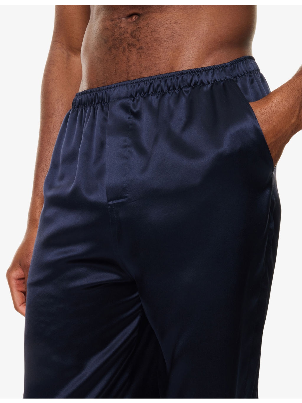 Bailey Piped Silk Pyjamas - 4