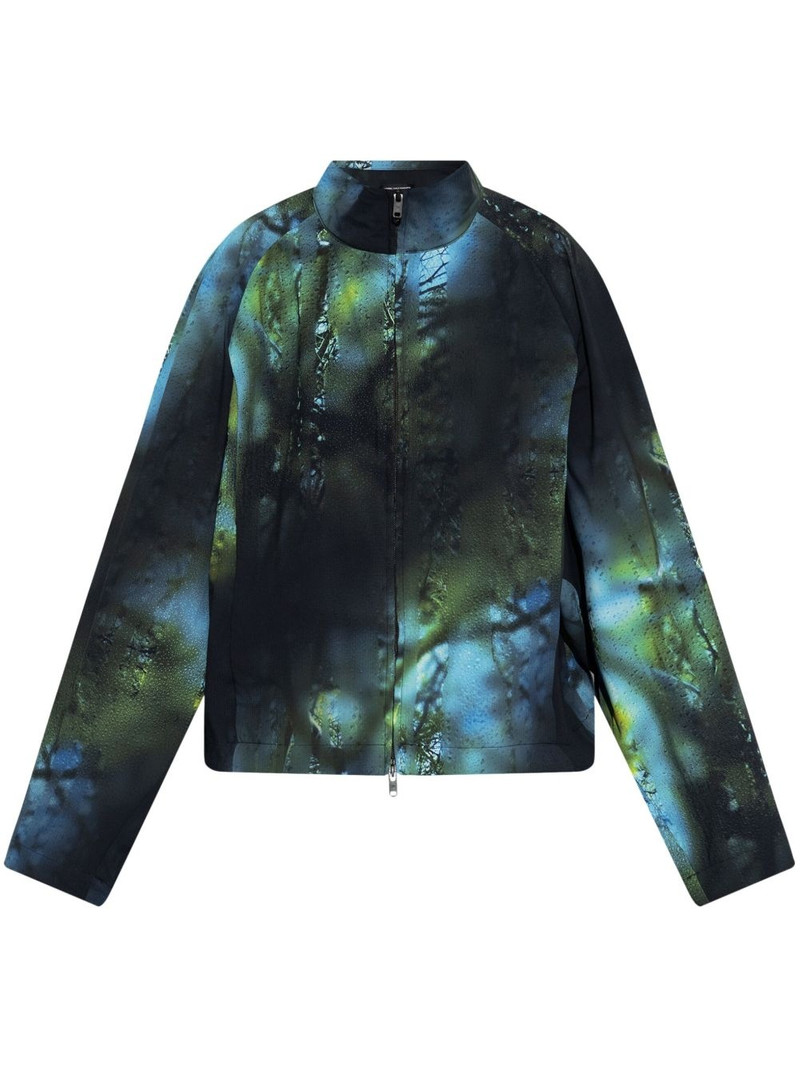 graphic-print jacket 1