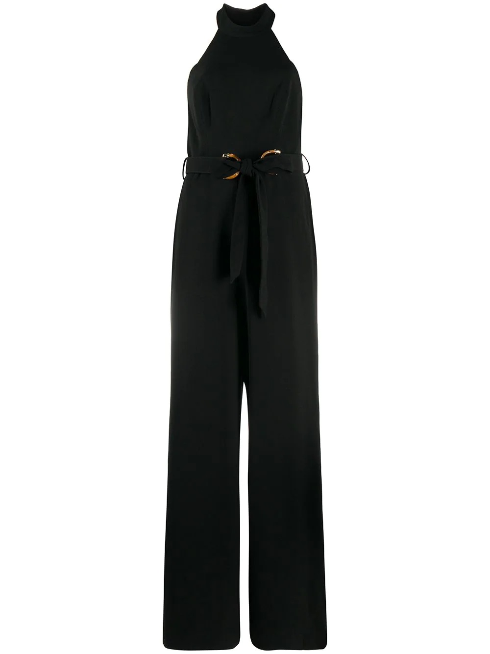 Crepe Halterneck jumpsuit - 1