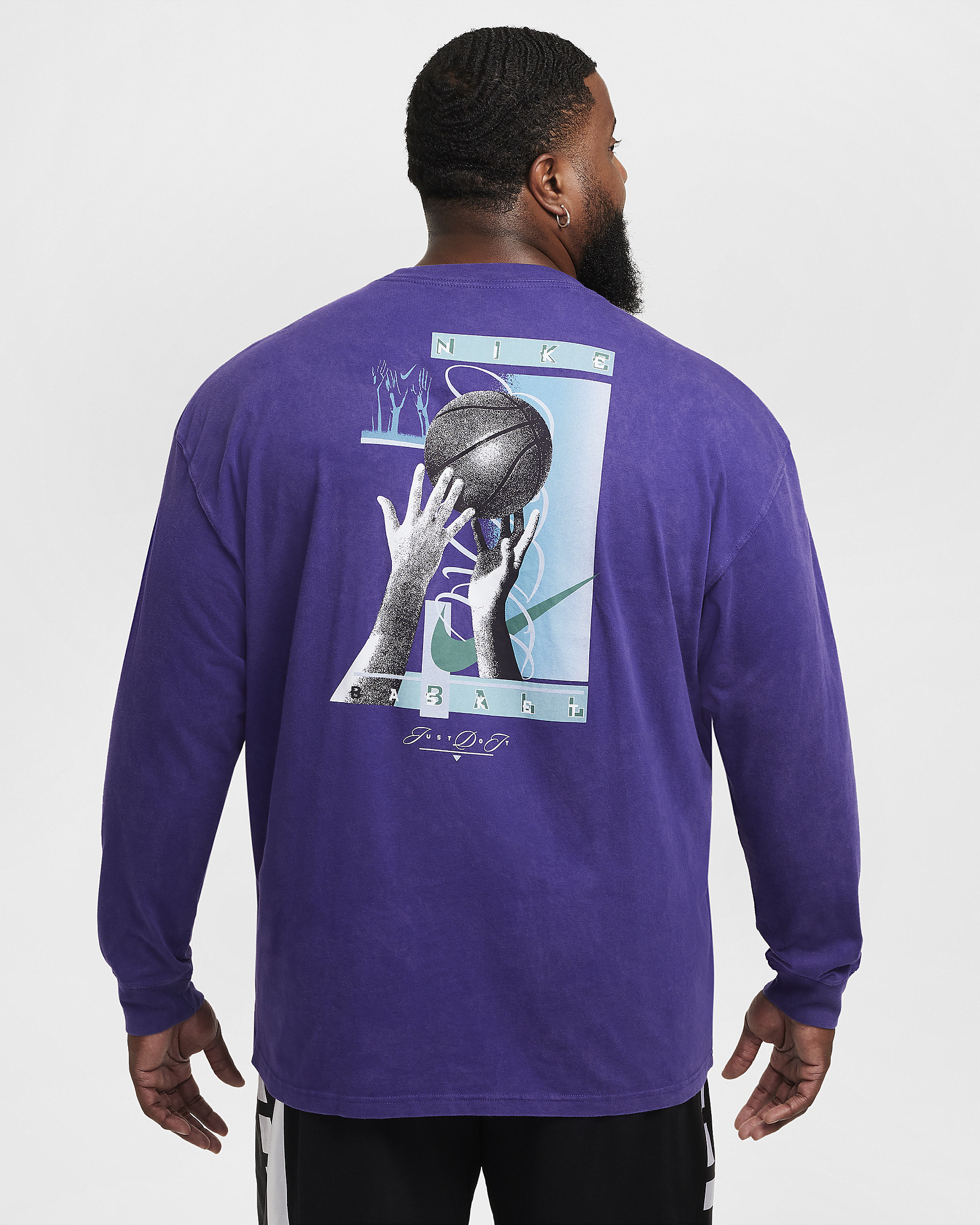 Nike Men's Max90 Long-Sleeve Basketball T-Shirt - 7
