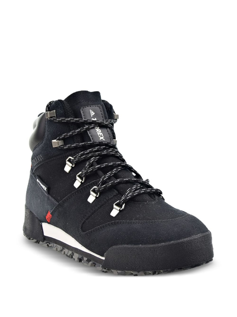 adidas Terrex Snowpitch Cold.RDY "Black Scarlet" hiking boots outlook
