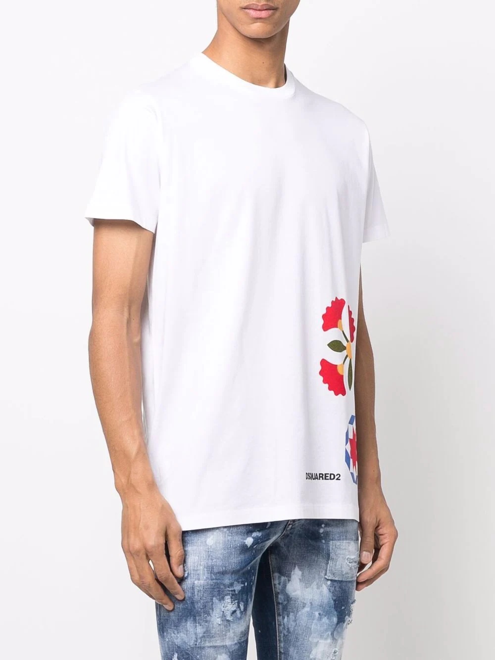 graphic-print short-sleeve T-shirt - 3