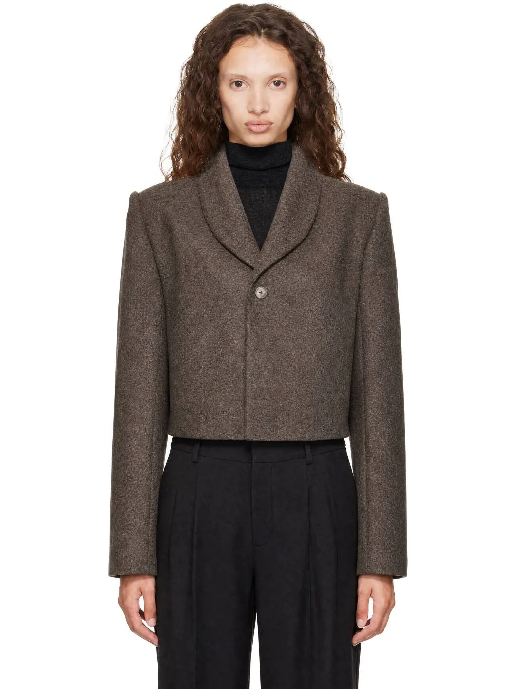 Brown Lano Blazer - 1