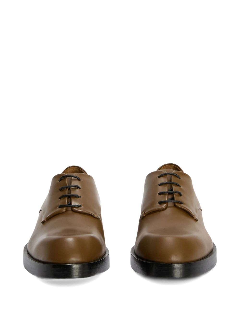 leather Derby shoes - 3