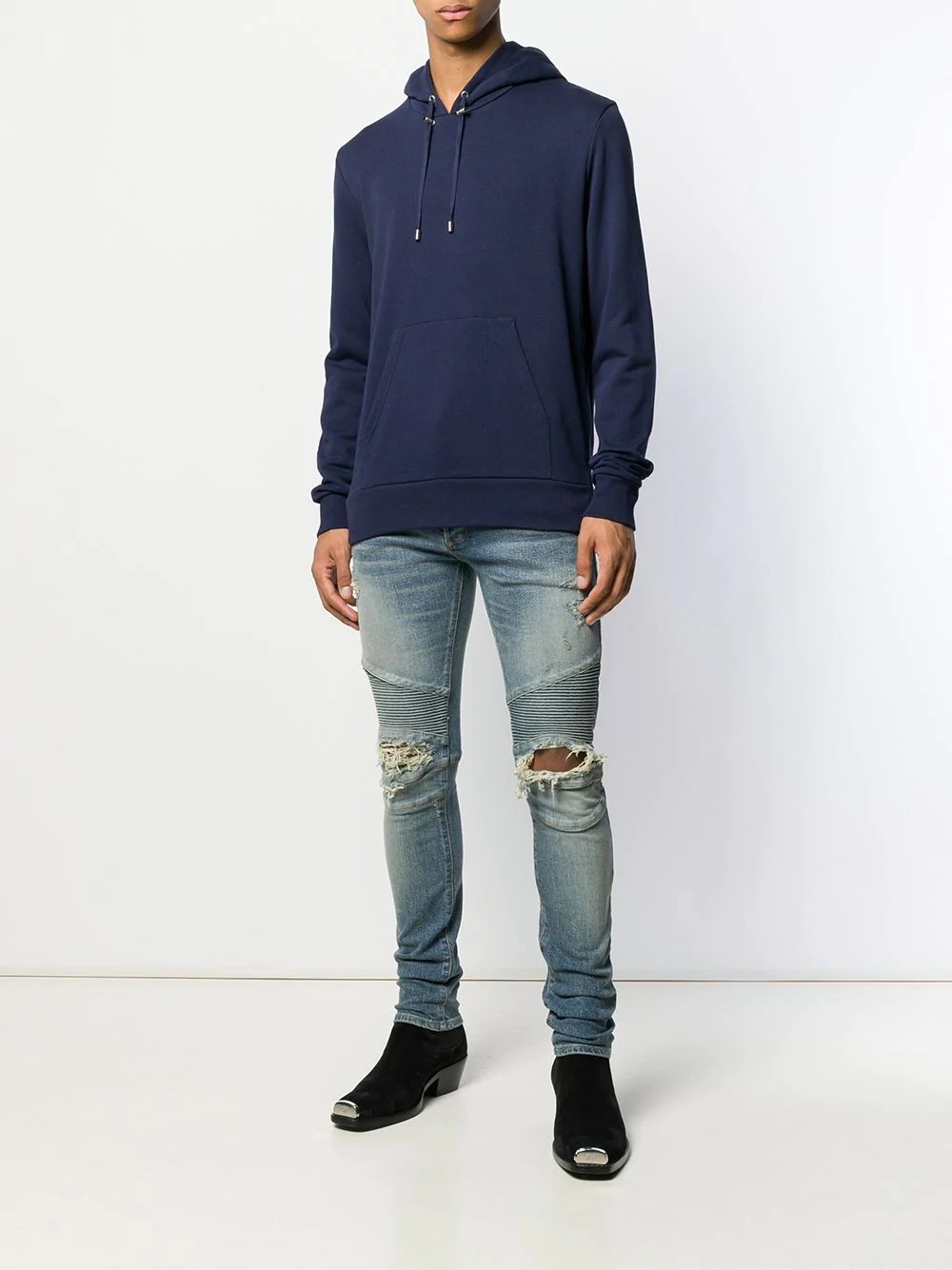 slim-fit ripped jeans - 2