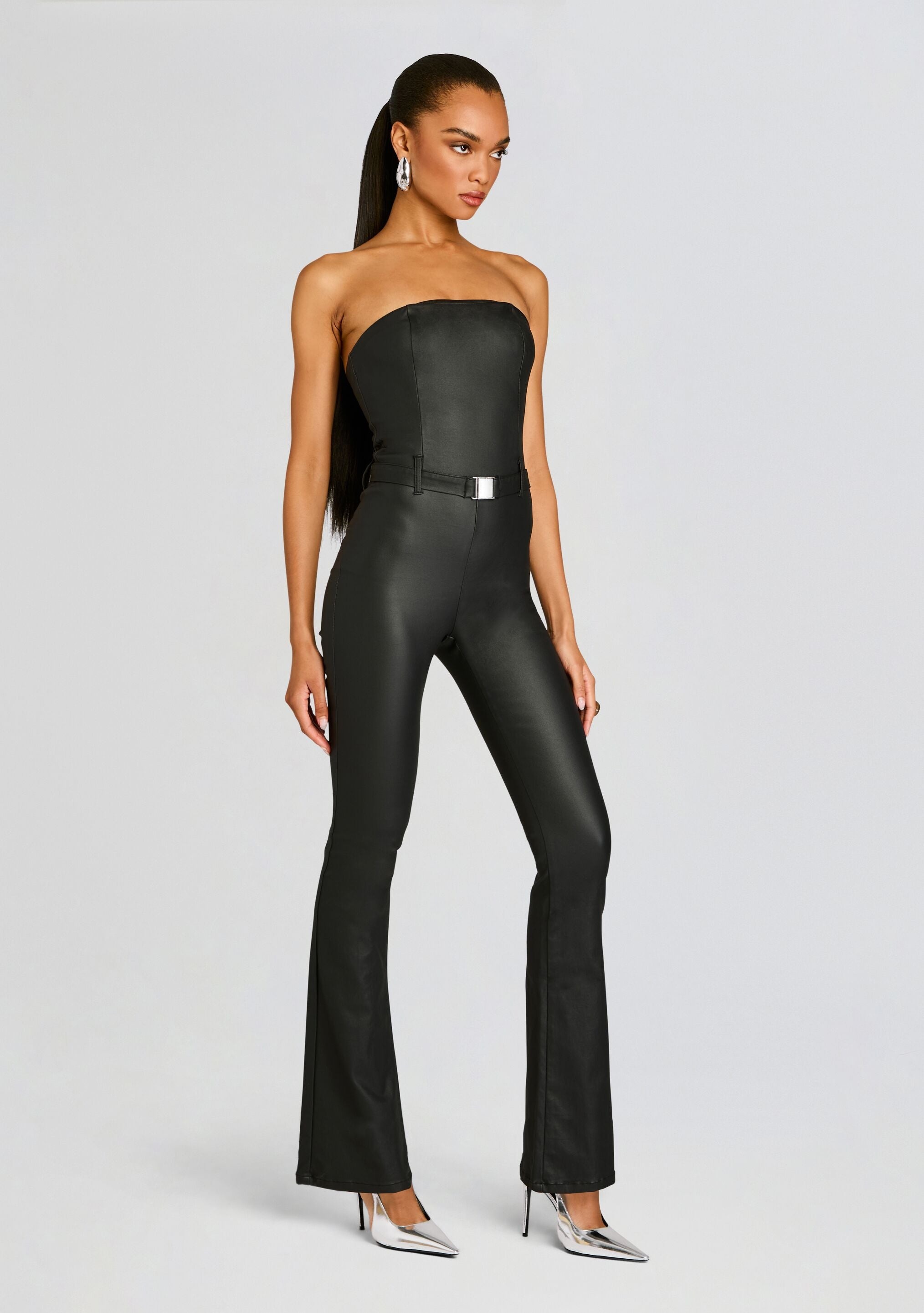 VICE SLIM FLARE JUMPSUIT - 3