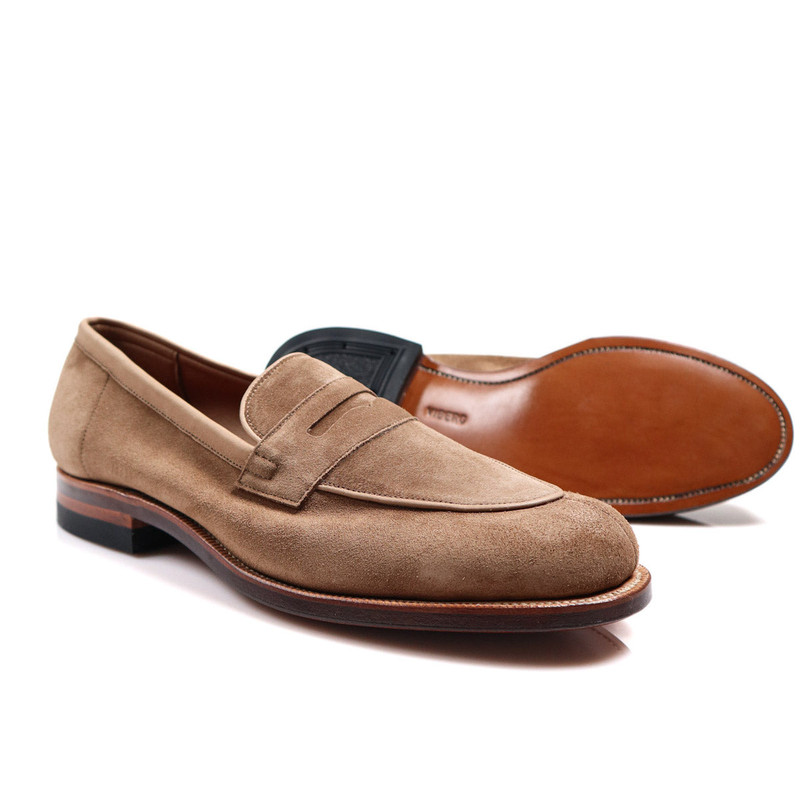 VIBERG Bristol Loafer Bison Janus Suede outlook