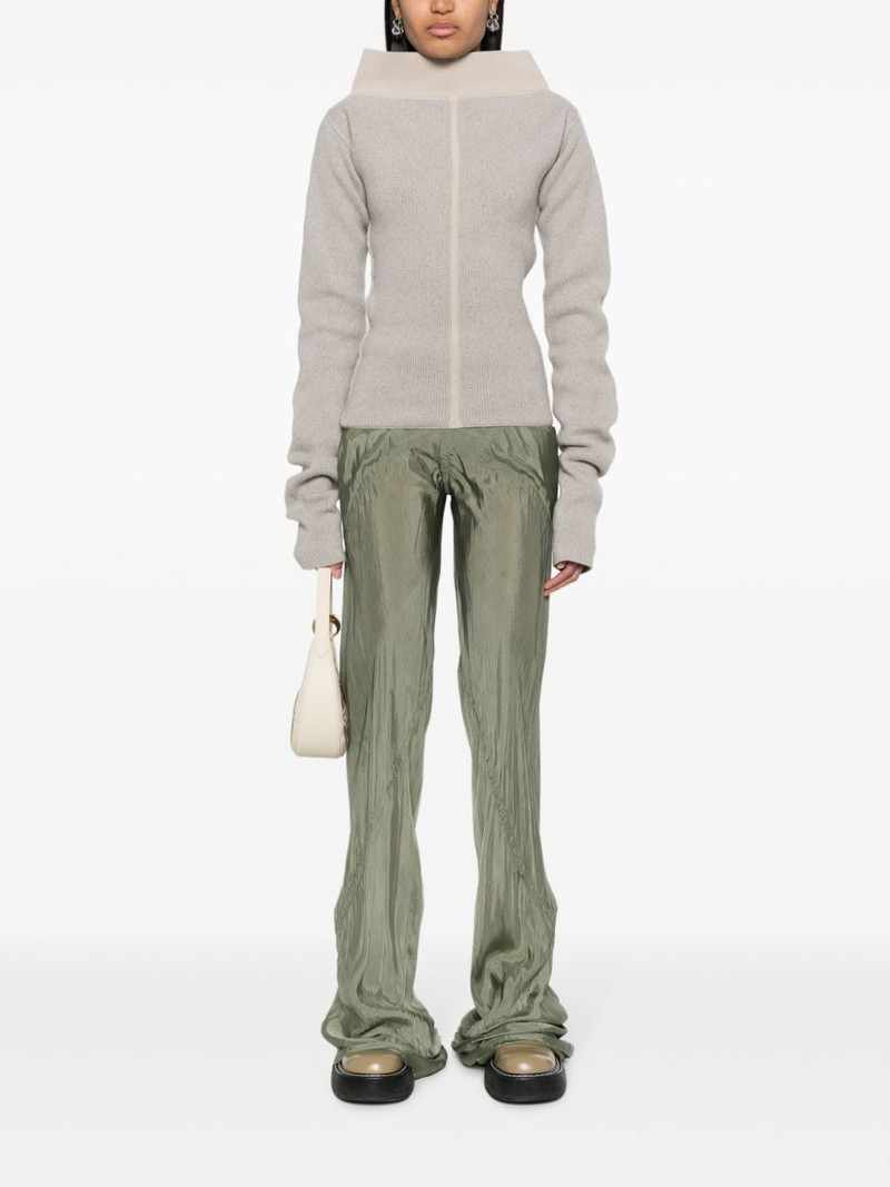 Rick Owens high-neck extra long-sleeves jumper outlook