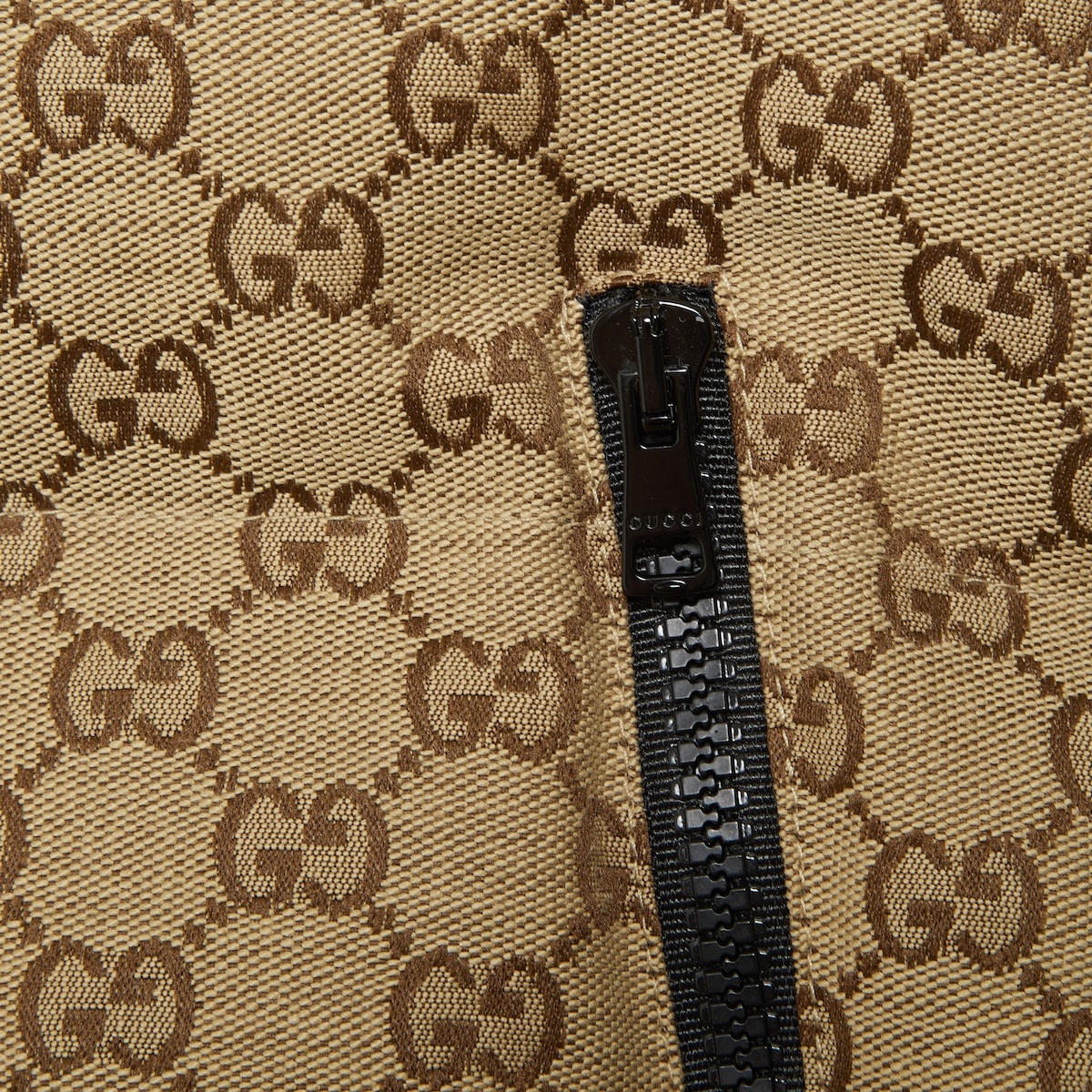 GG canvas padded vest - 5