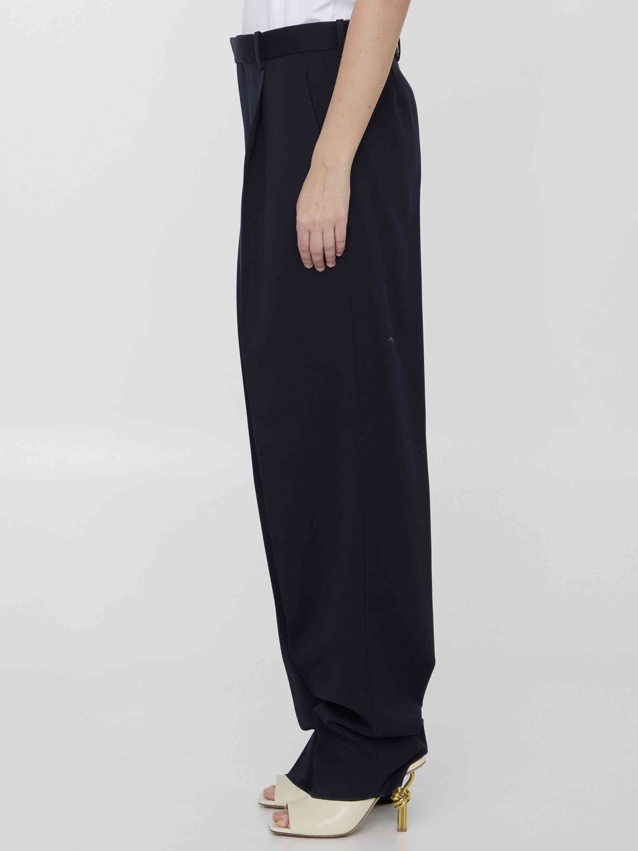 Bottega Veneta Women Wool Trousers - 3