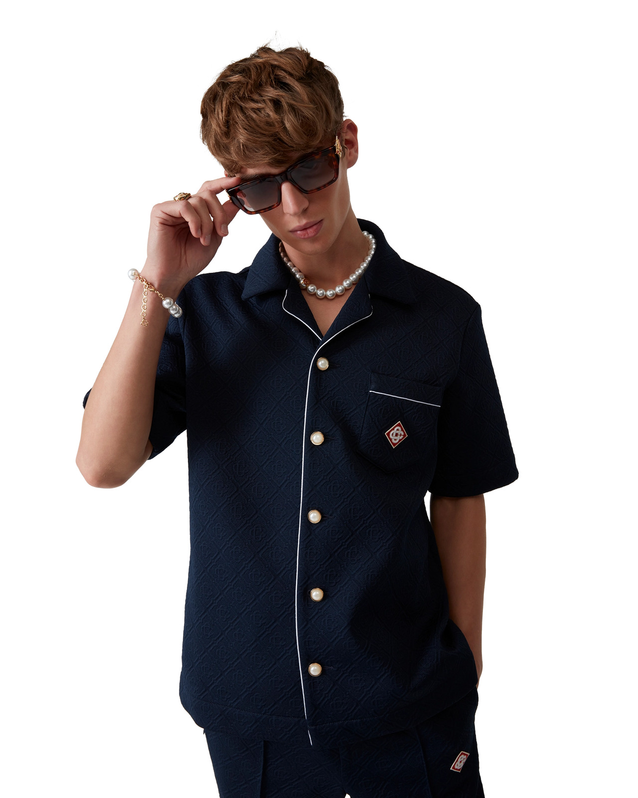 Jacquard Monogram Shirt | Casablanca Paris - 5