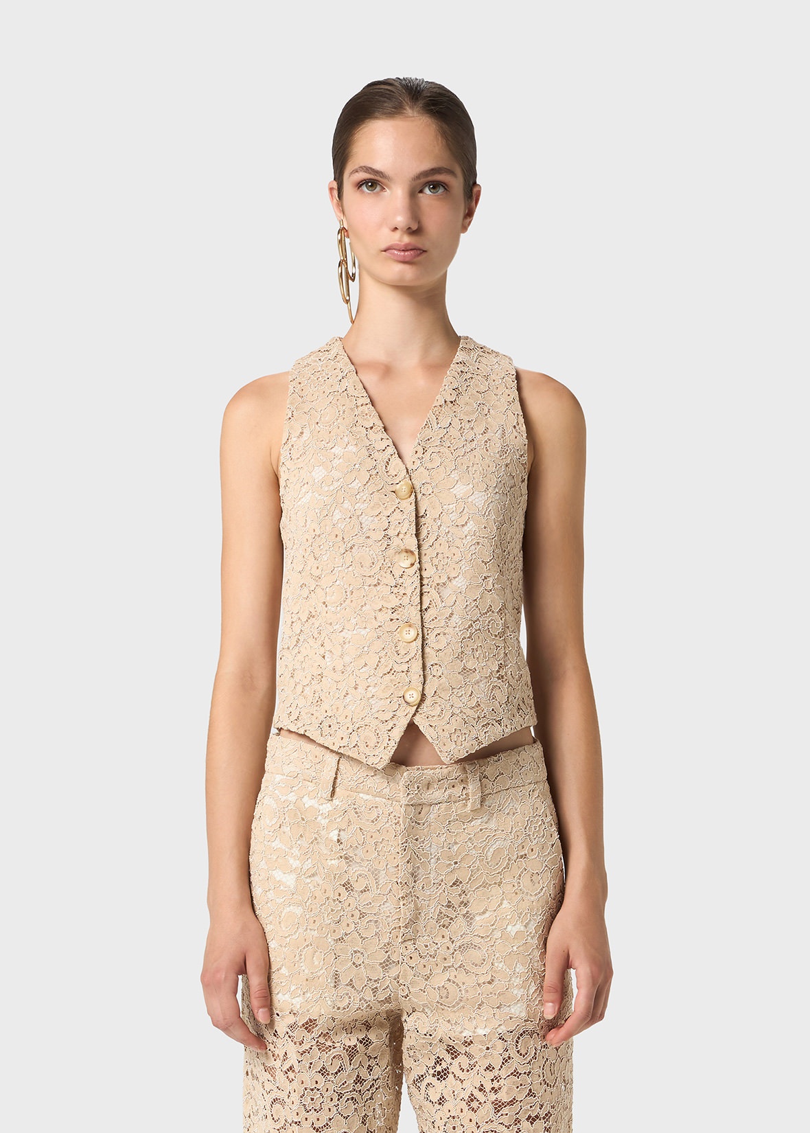 RÉBRODÉ LACE VEST - 3