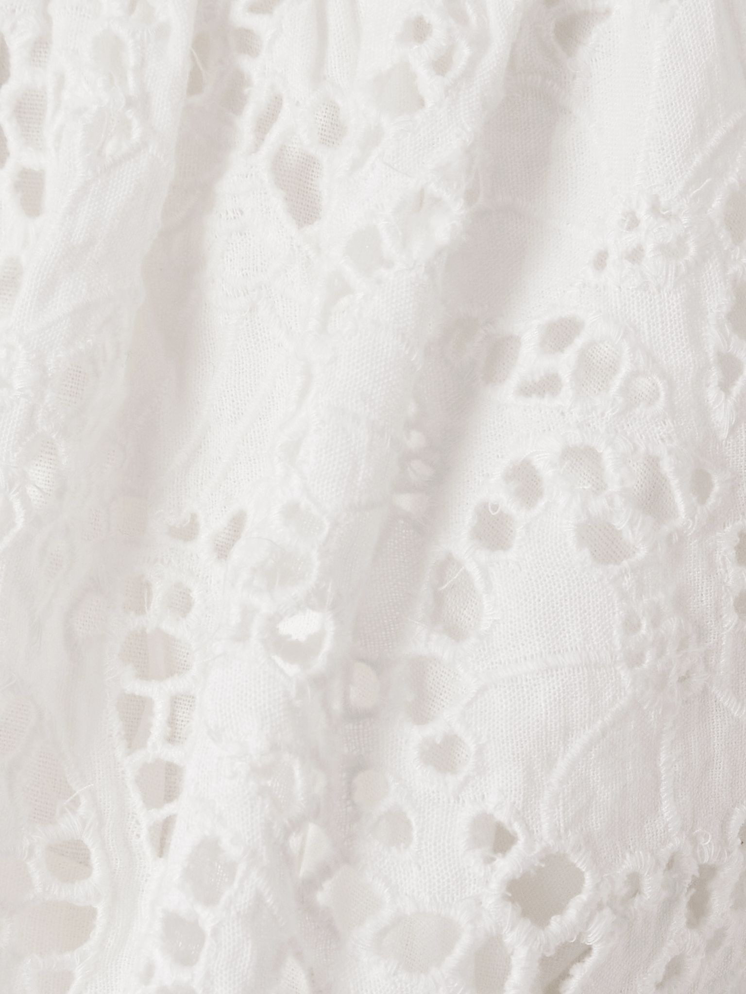 Milos ruffled broderie anglaise linen and cotton-blend maxi dress Off-white - 4
