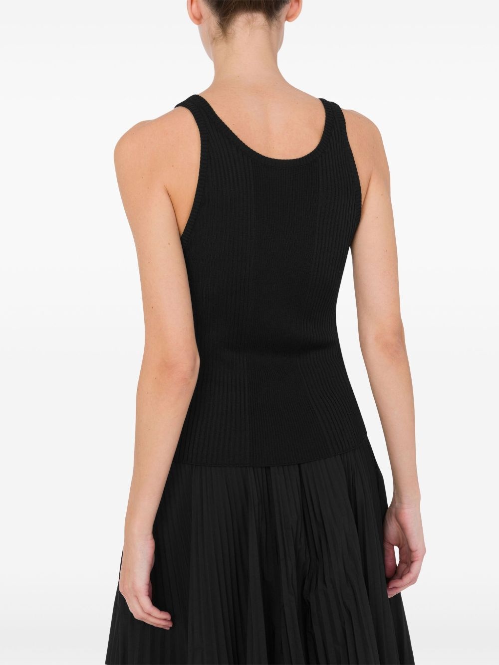 scoop-neck top - 3