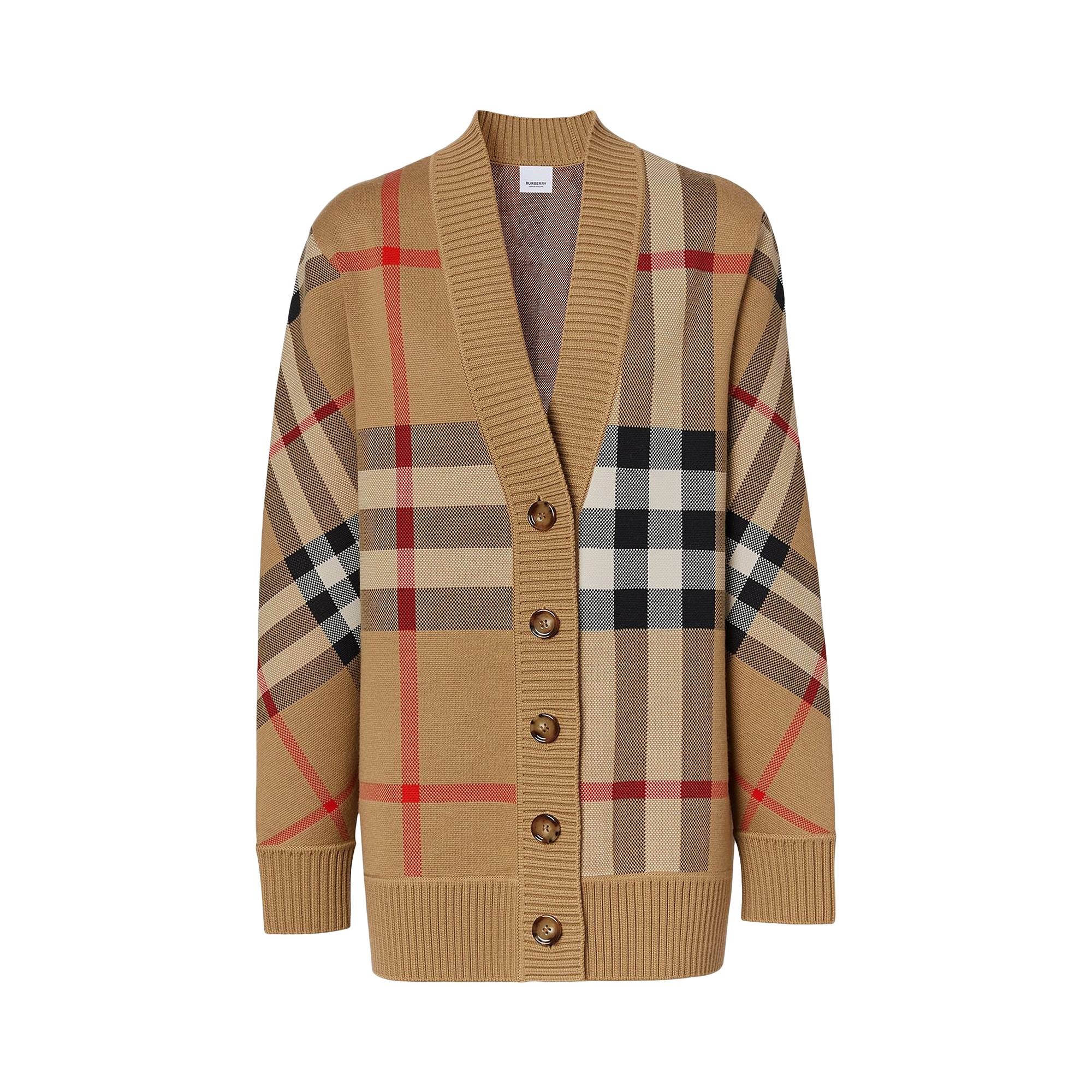 Burberry Oversize Cardigan 'Archive Beige' - 1