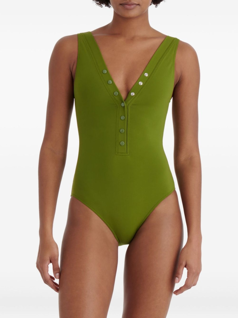 Icône V-neck press-stud swimsuit 3