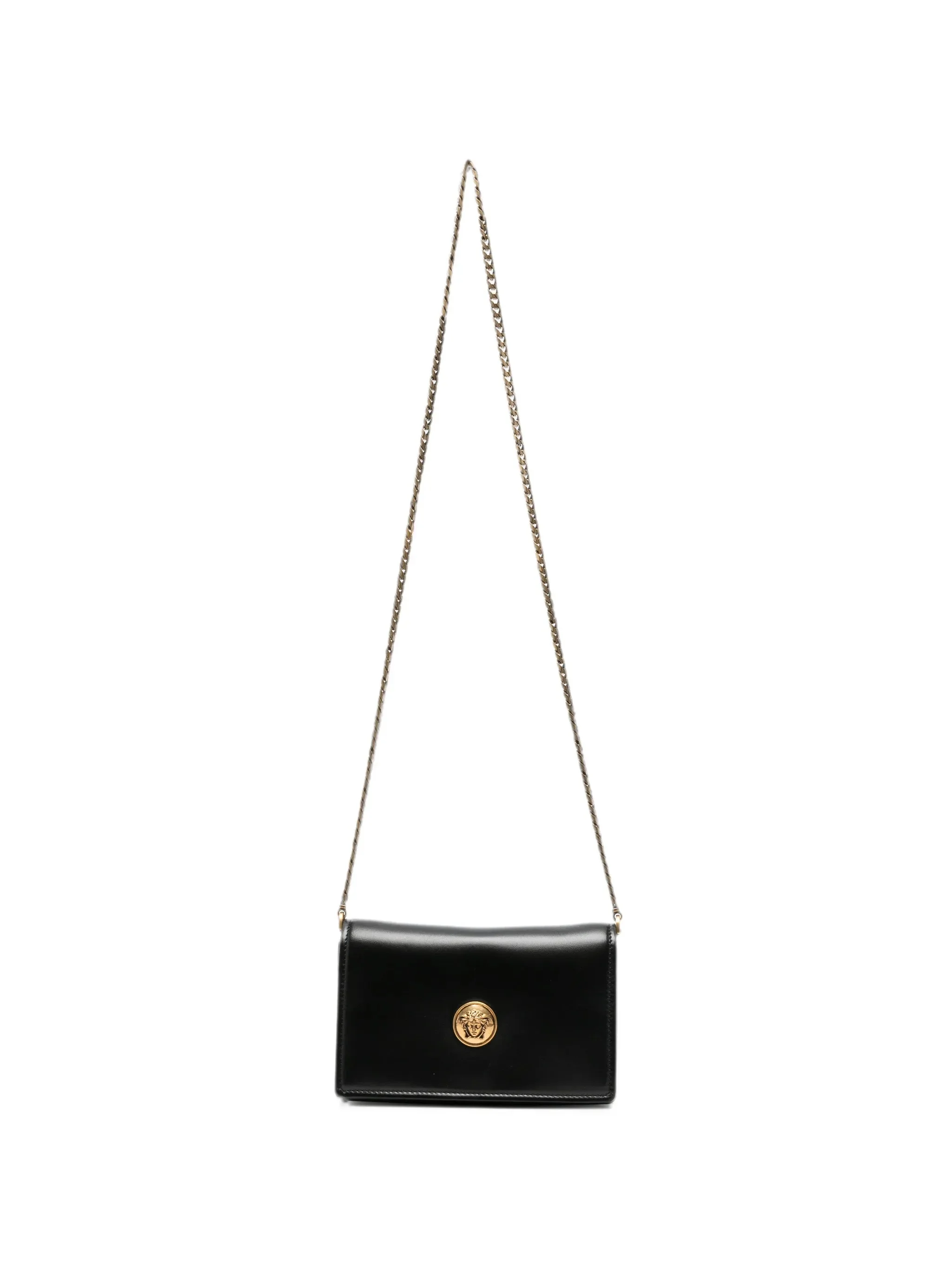 Versace Medusa Plaque Chain-link Shoulder Bag - 1