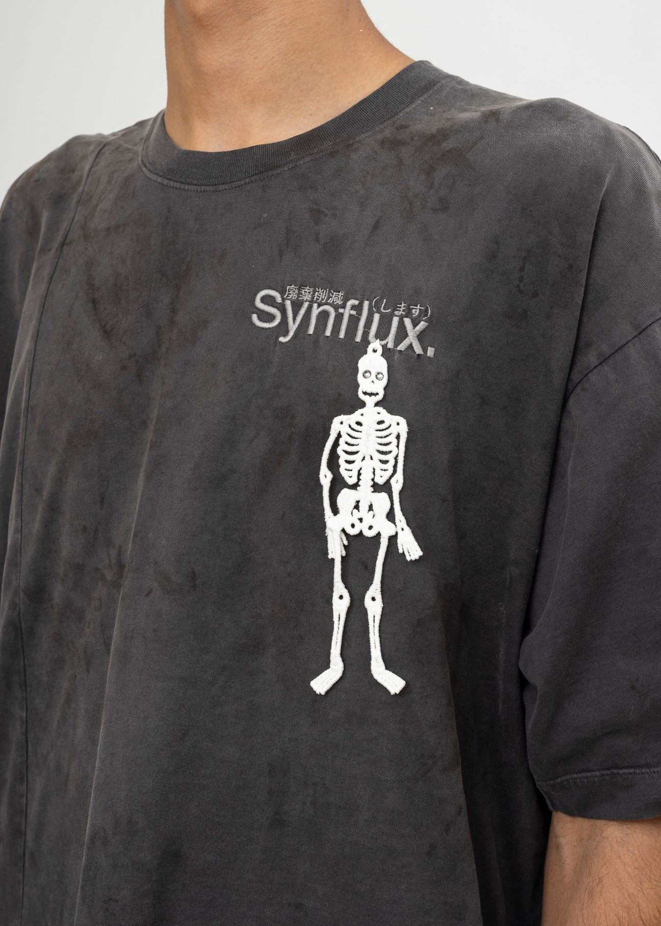 BLACK DOUBLET WASTE-REDUCING ALGORITHM T-SHIRT - 4