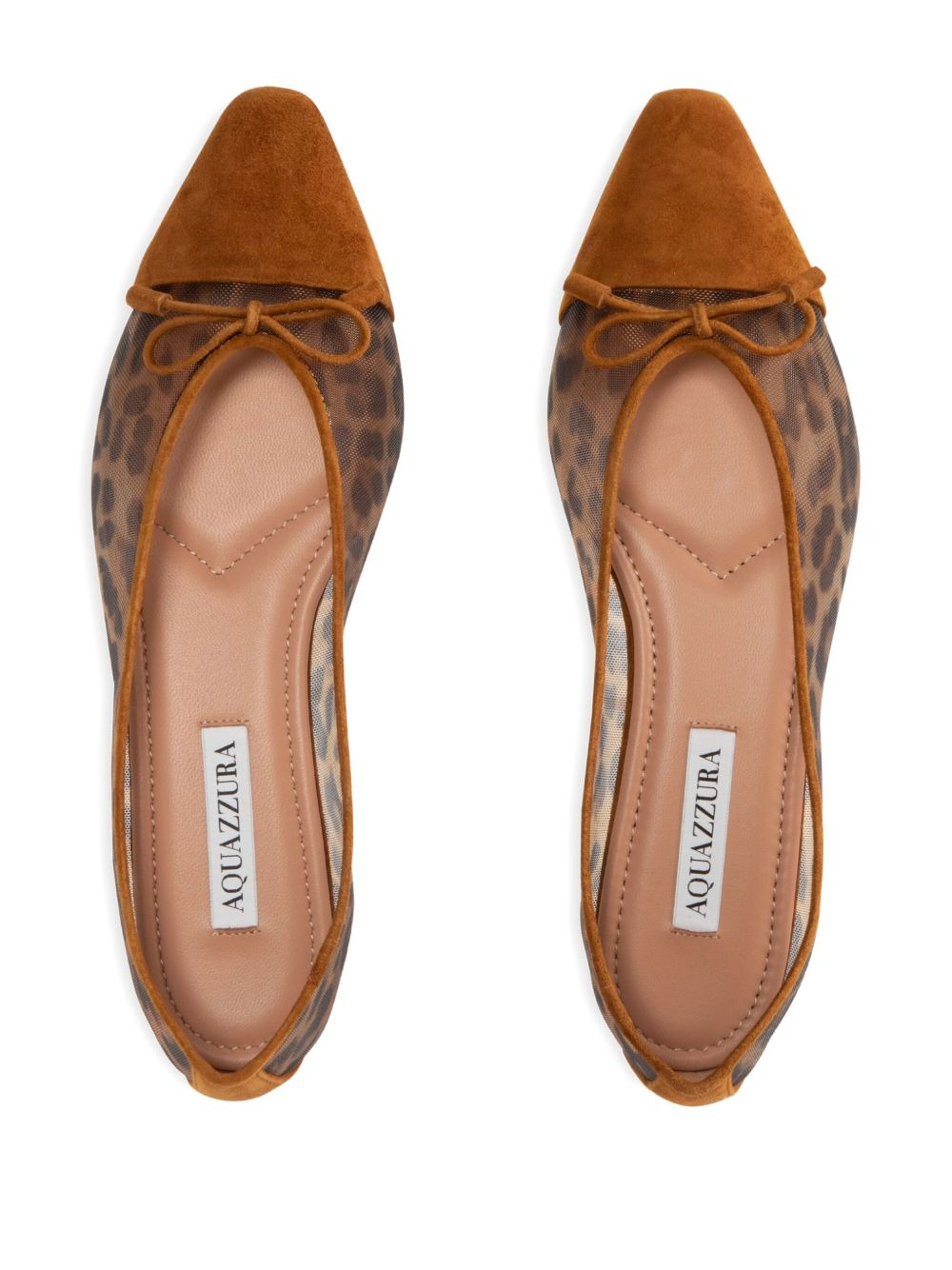 leopard-print flats - 3
