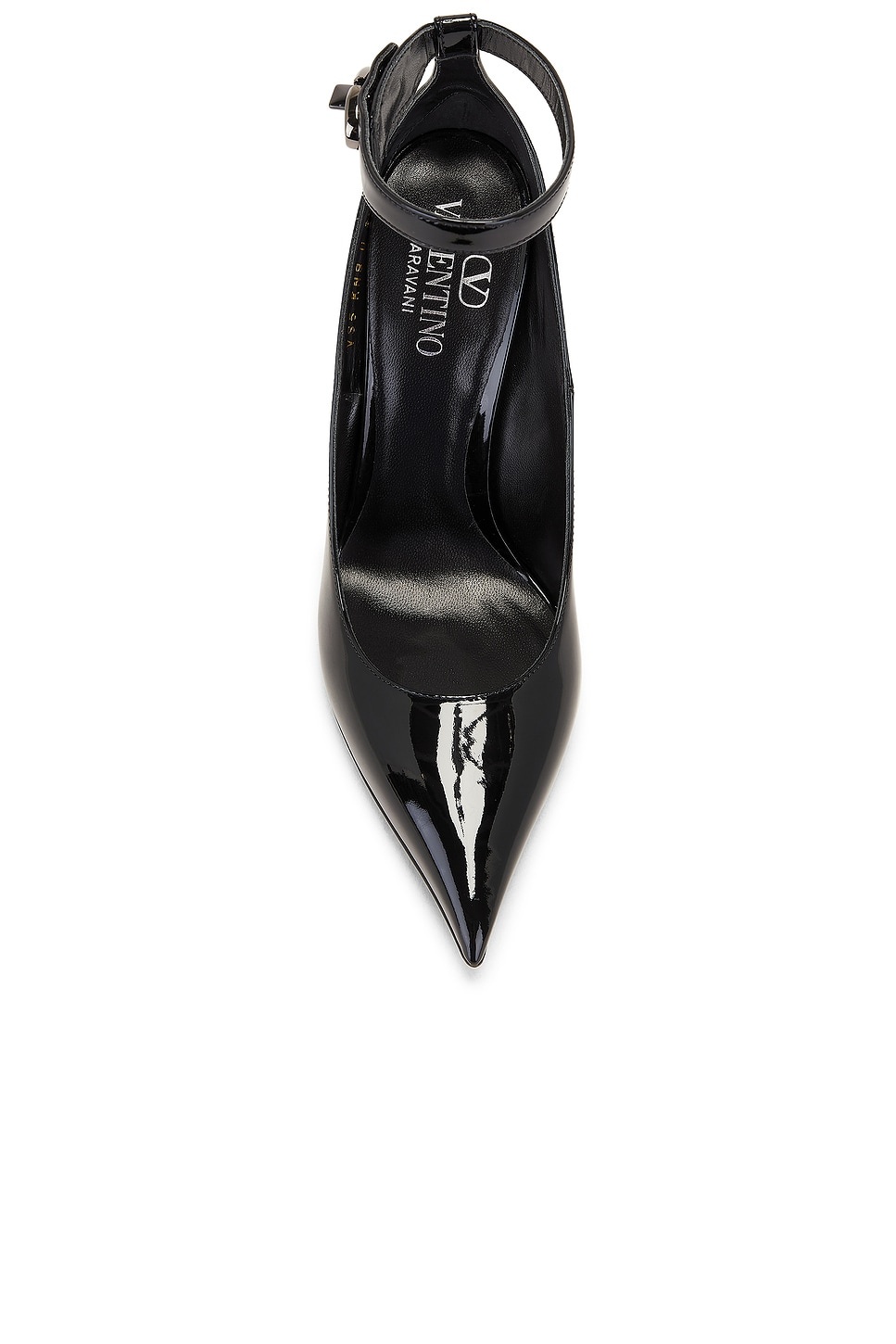 V Logo 105 Lockette Ankle Strap Pump - 4