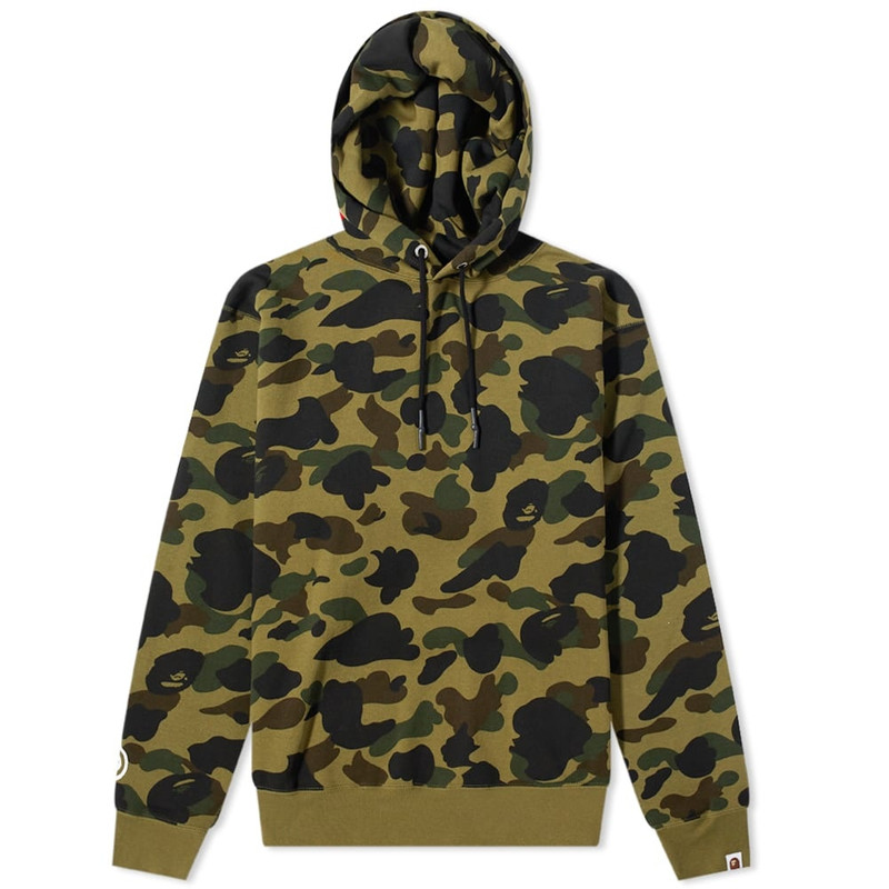 A Bathing Ape 1st Camo Shark Relaxed Fit Pullover Hoody - 1