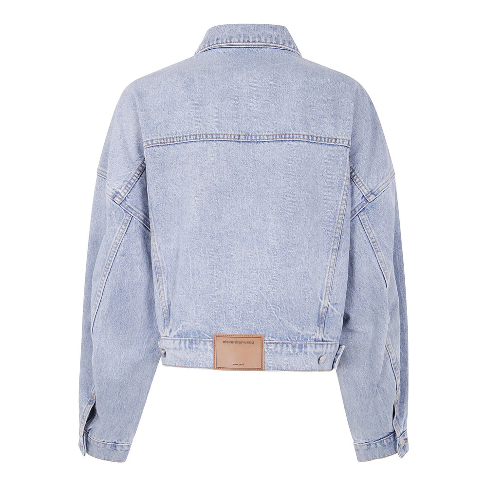 Alexander Wang Blue Jackets - Denim Jackets Women - 3