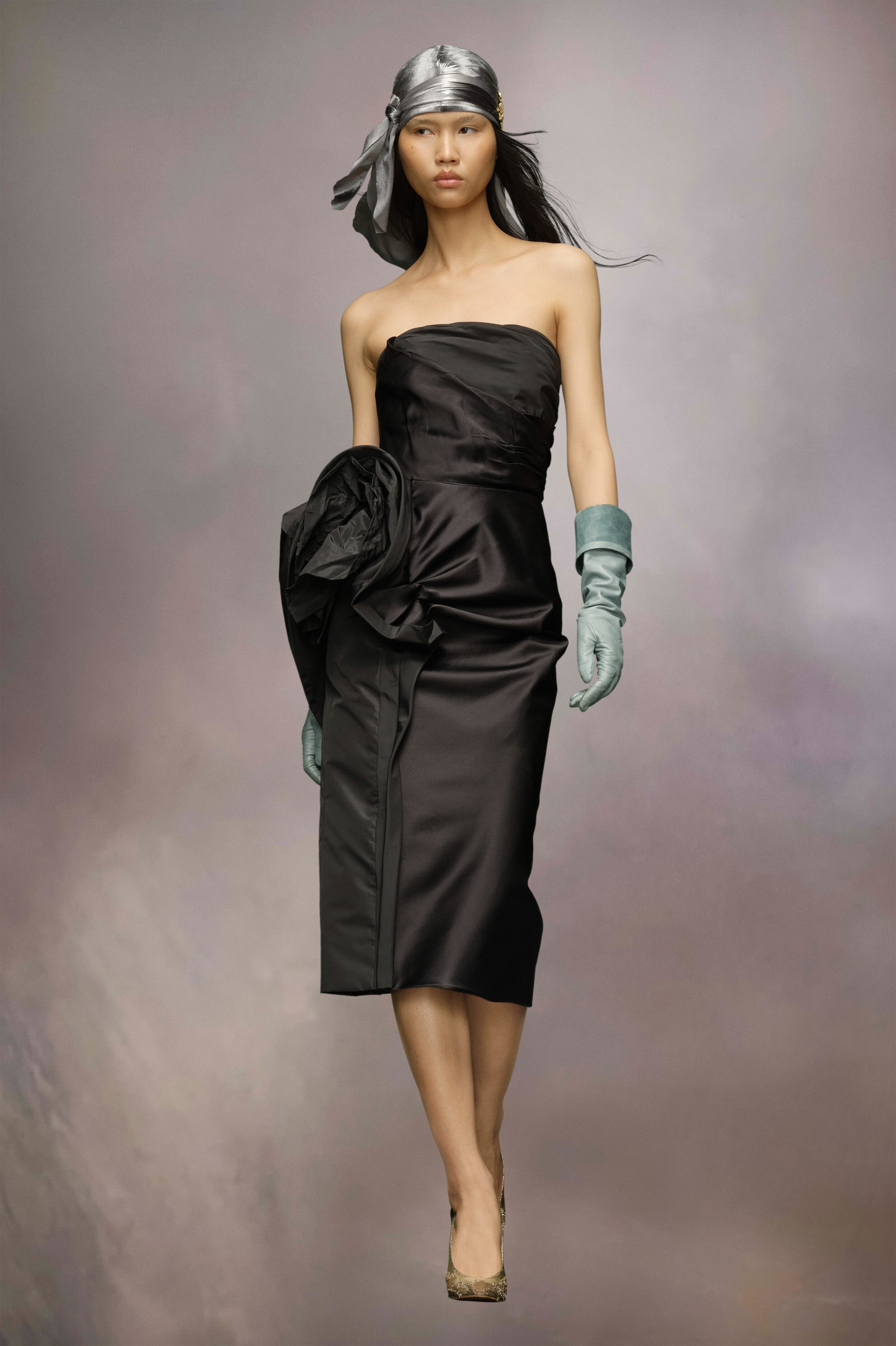 Cotton duchesse dress - 3