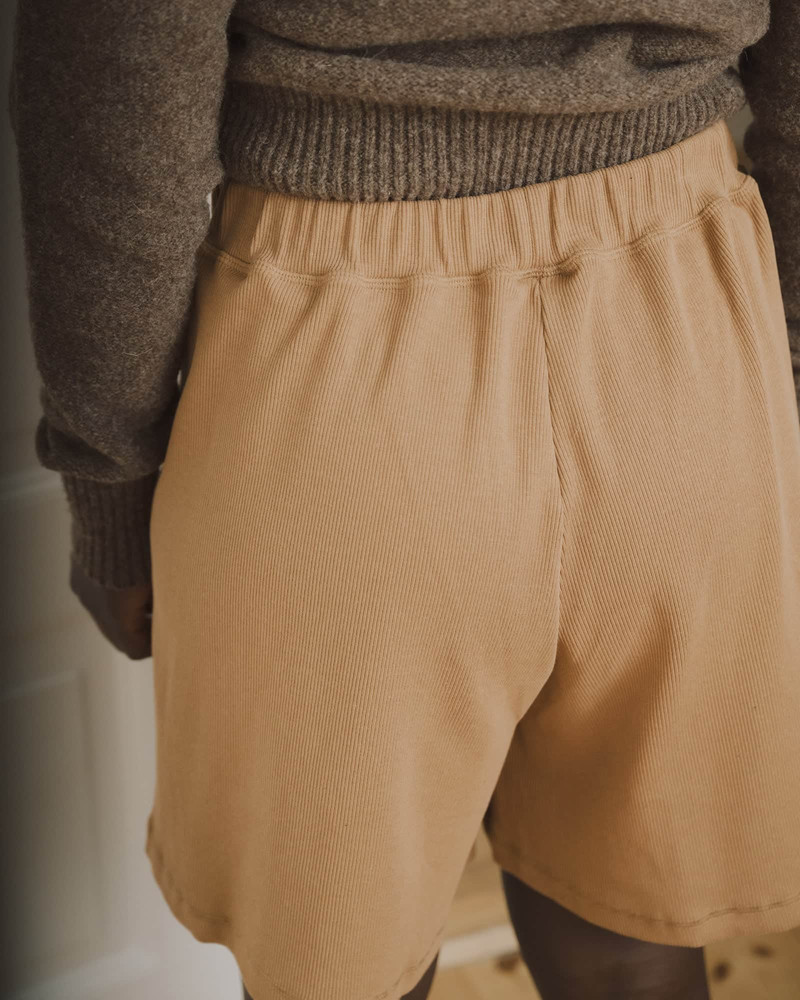 Relief Short - Organic Cotton Rib 5