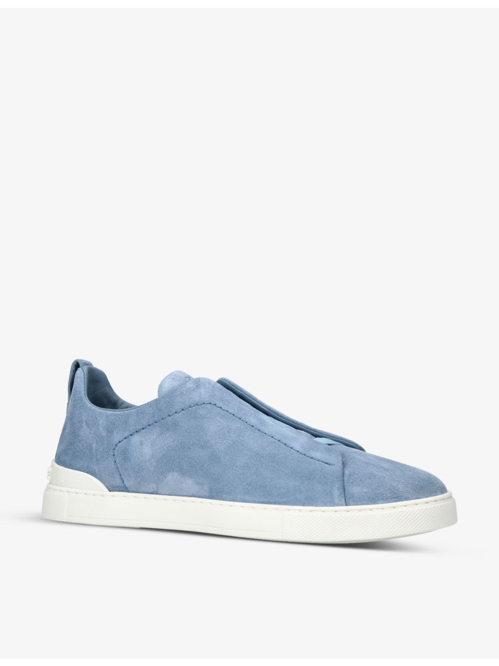 Triple Stitch suede low-top trainers - 3