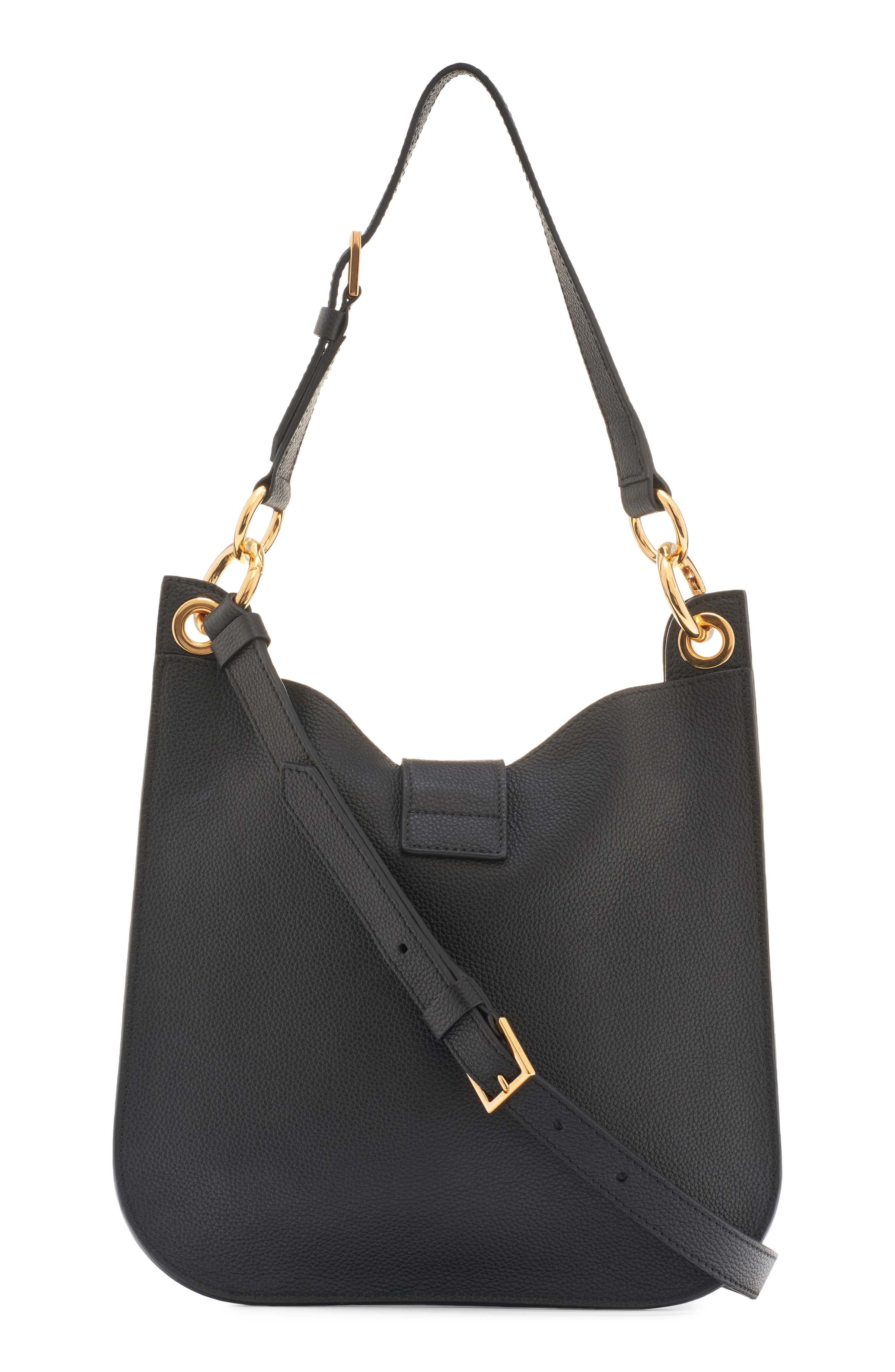 TOM FORD Small Tara Leather Top Handle Bag in Black at Nordstrom - 4